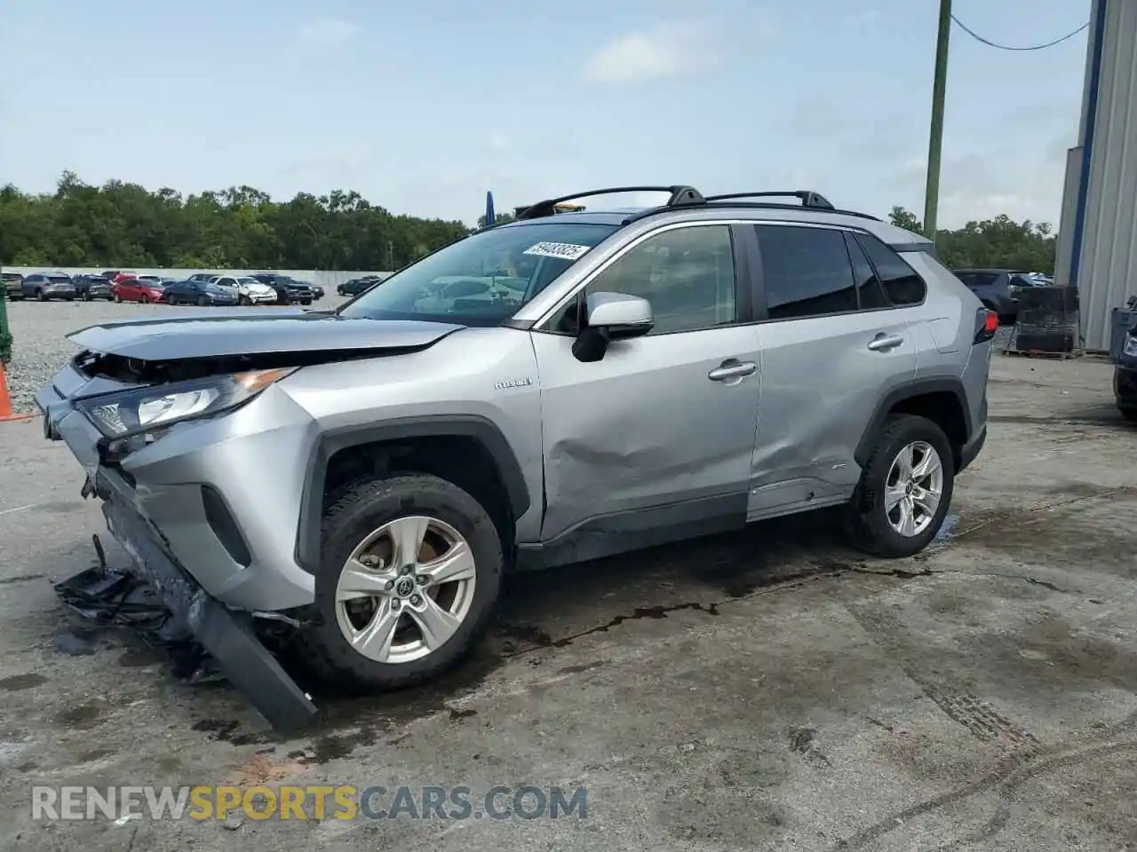 1 Photograph of a damaged car JTMMWRFV8LD056031 TOYOTA RAV4 2020