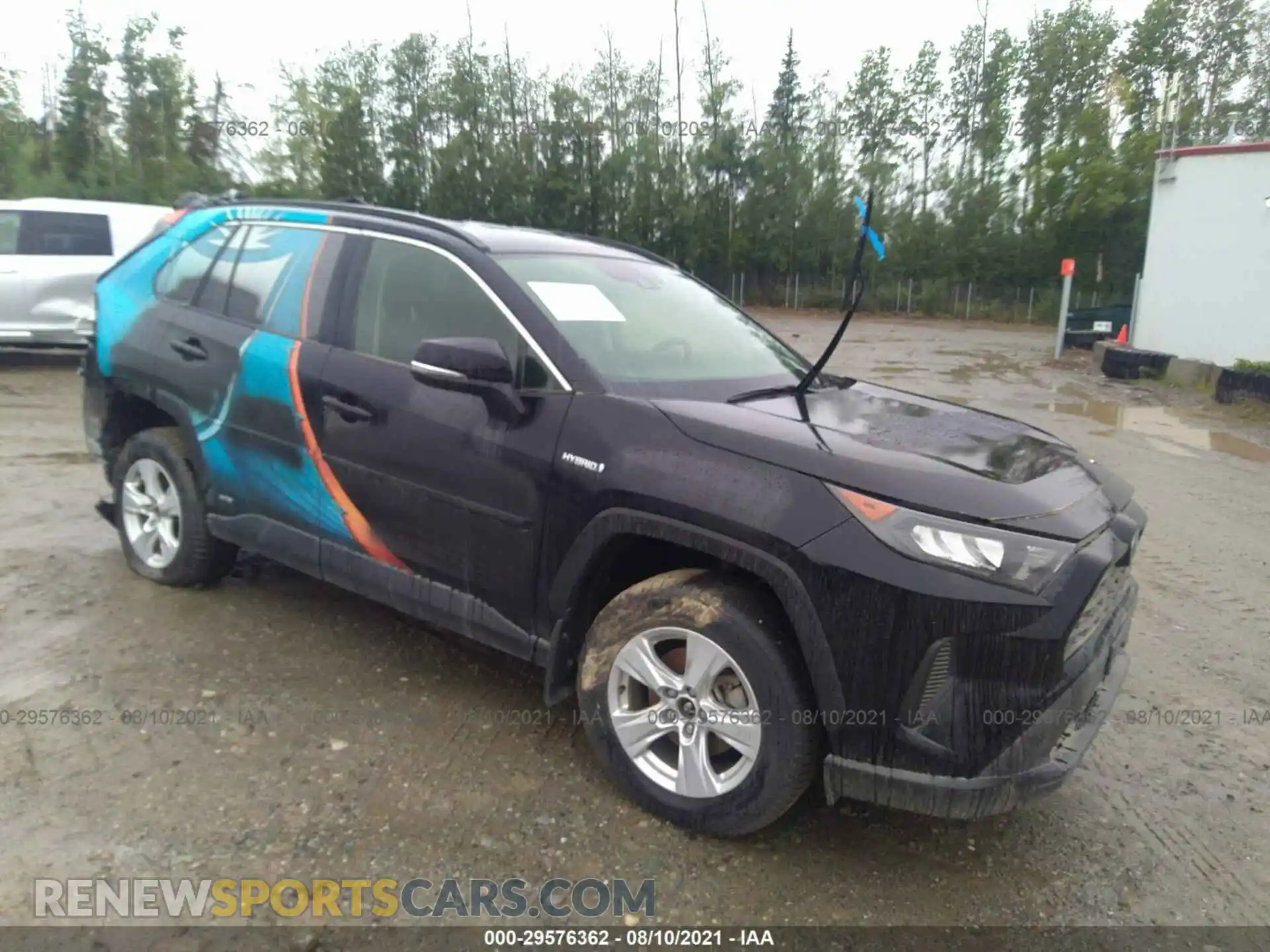 1 Photograph of a damaged car JTMMWRFVXLD062199 TOYOTA RAV4 2020