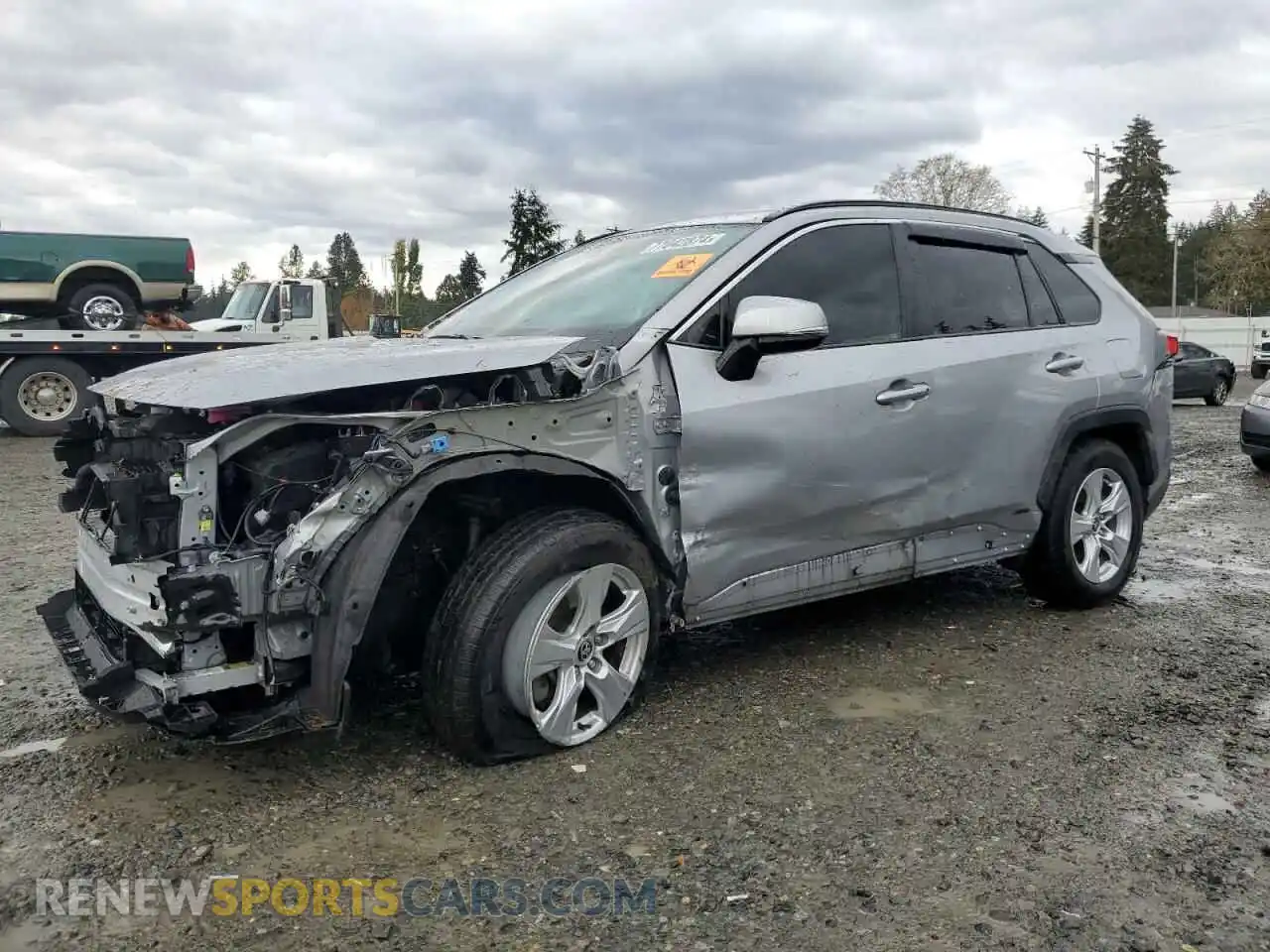 1 Фотография поврежденного автомобиля JTMMWRFVXLD536622 TOYOTA RAV4 2020