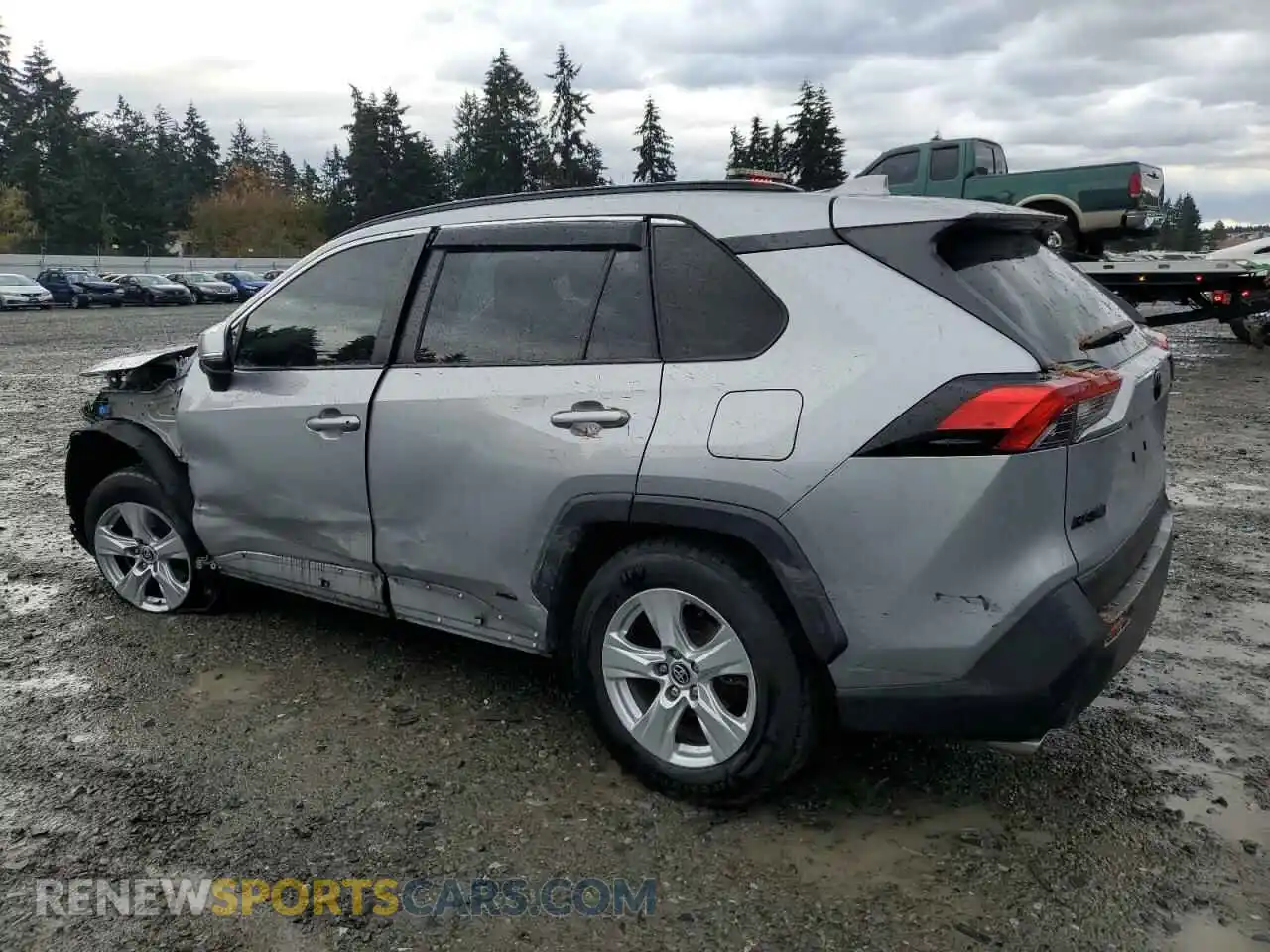 2 Фотография поврежденного автомобиля JTMMWRFVXLD536622 TOYOTA RAV4 2020
