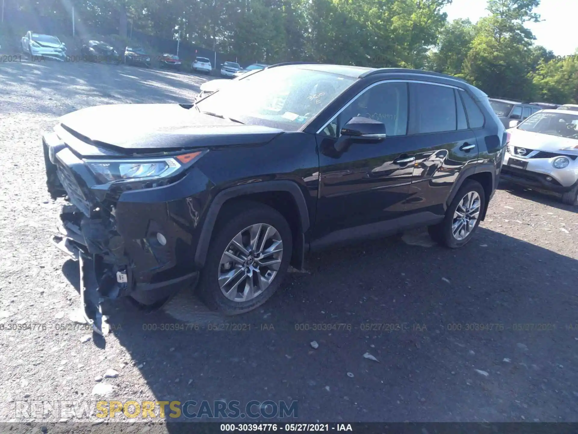 2 Photograph of a damaged car JTMN1RFV3LD067800 TOYOTA RAV4 2020
