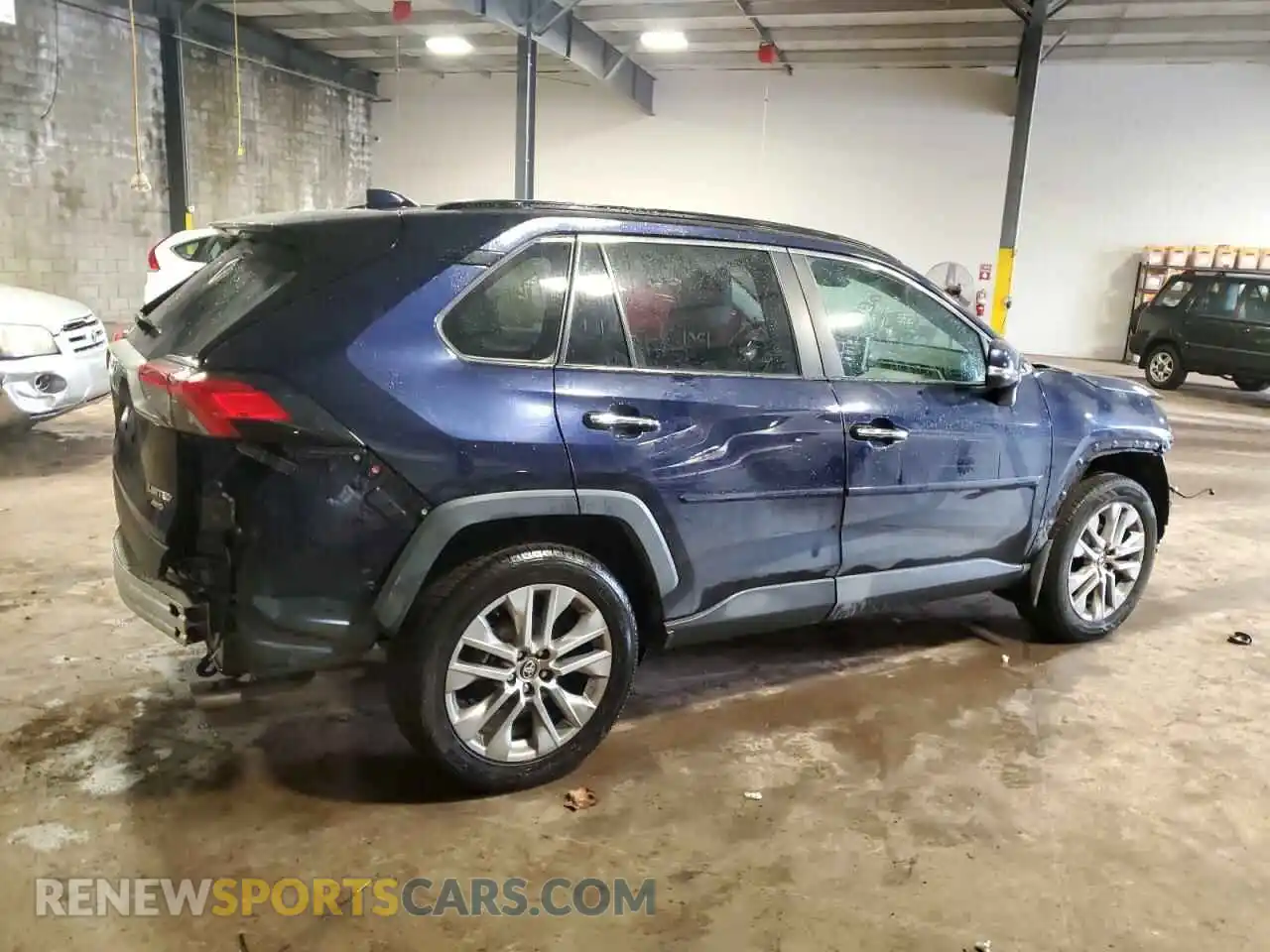 3 fotografías del automóvil dañado JTMN1RFV3LD529238 TOYOTA RAV4 2020