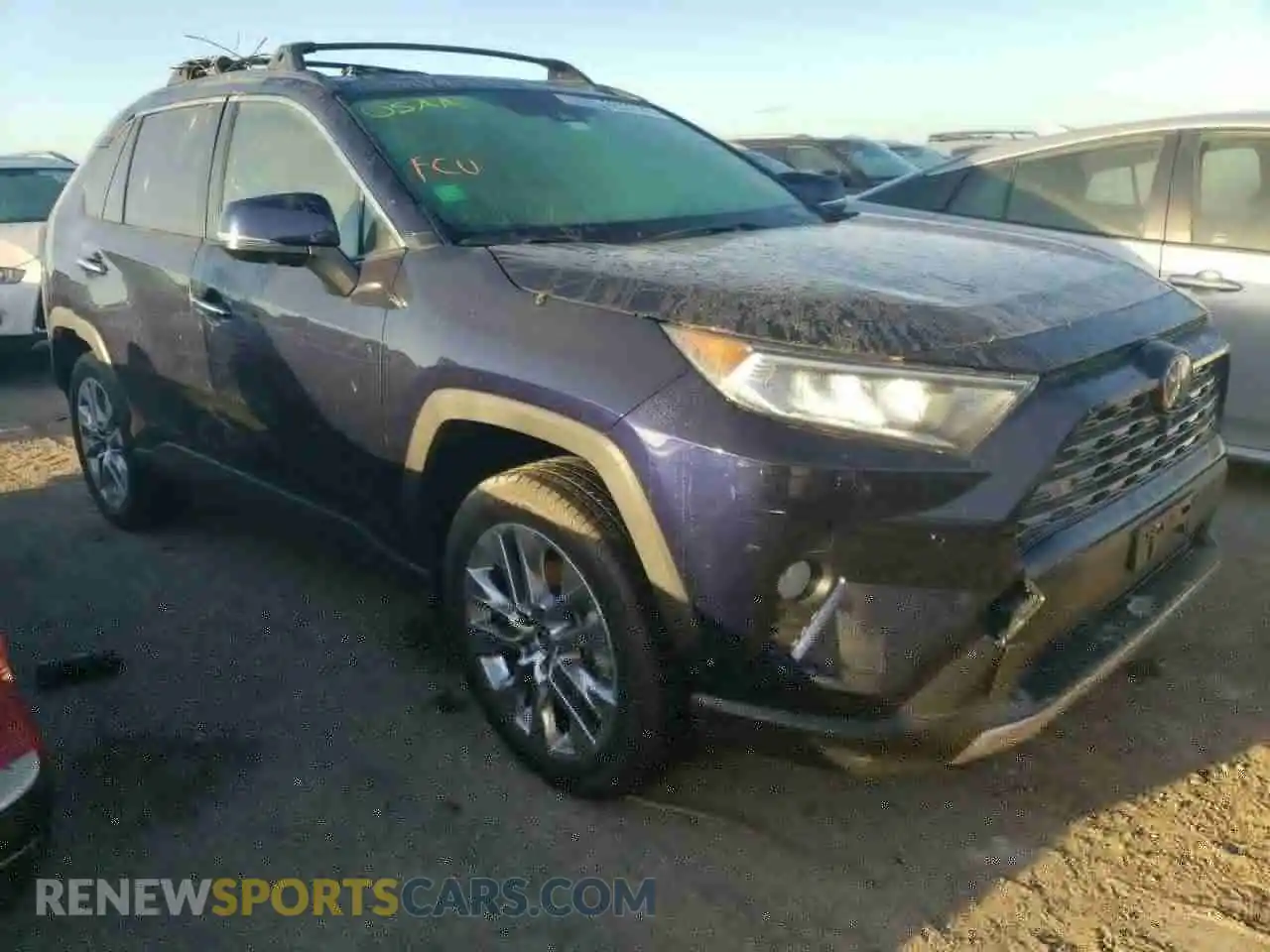 1 Photograph of a damaged car JTMN1RFV6LD060713 TOYOTA RAV4 2020