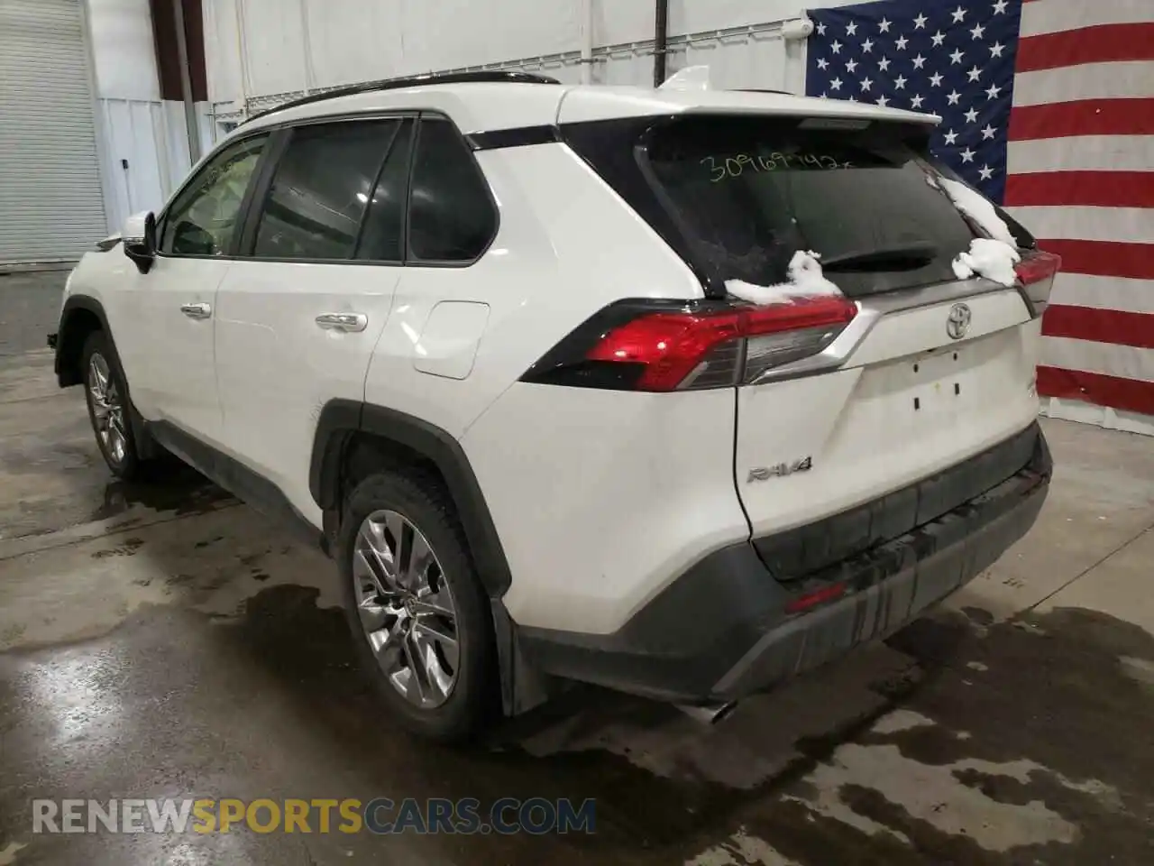 3 fotografías del automóvil dañado JTMN1RFV8LD526030 TOYOTA RAV4 2020