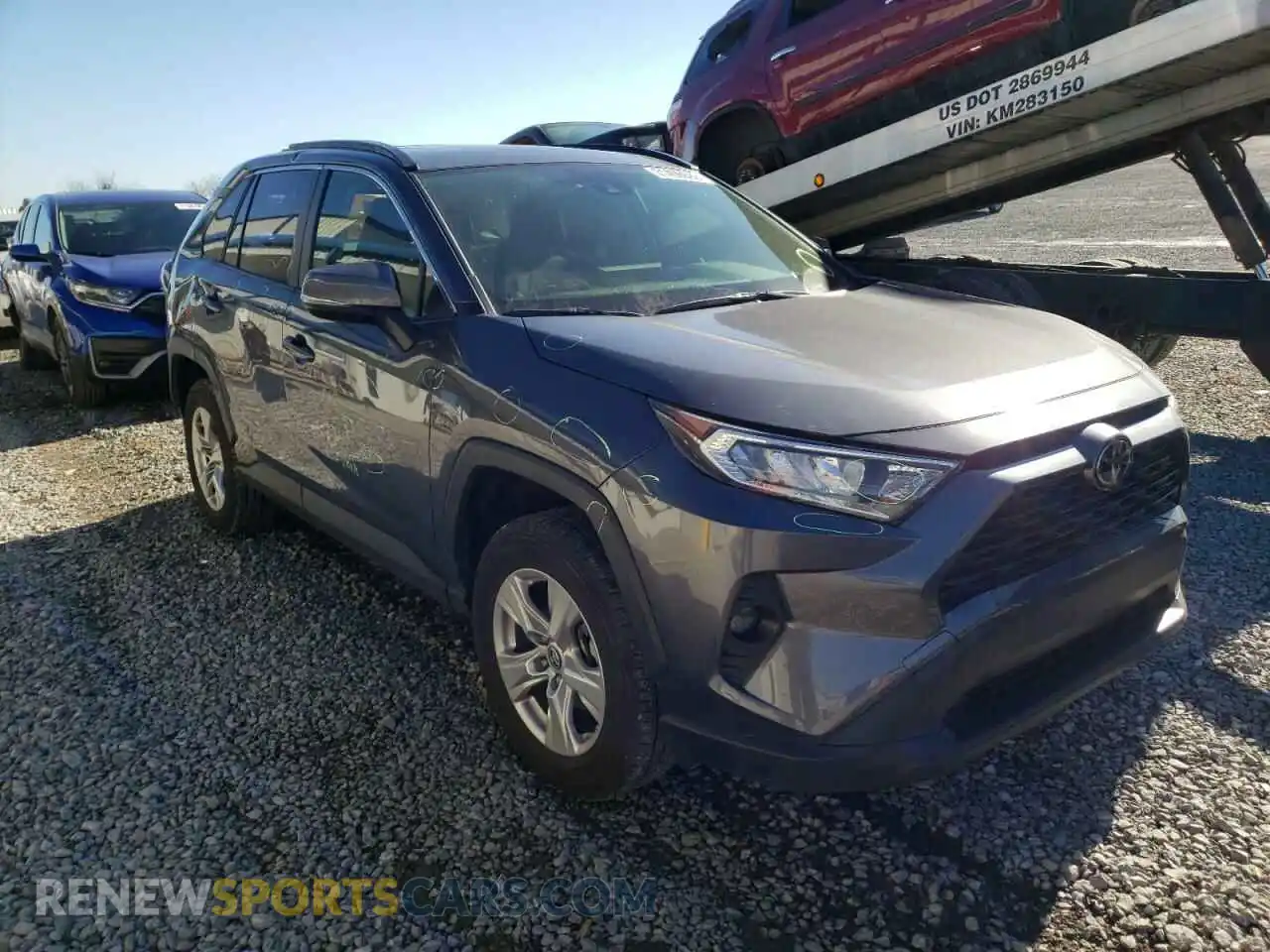 1 Photograph of a damaged car JTMP1RFV2LD060510 TOYOTA RAV4 2020