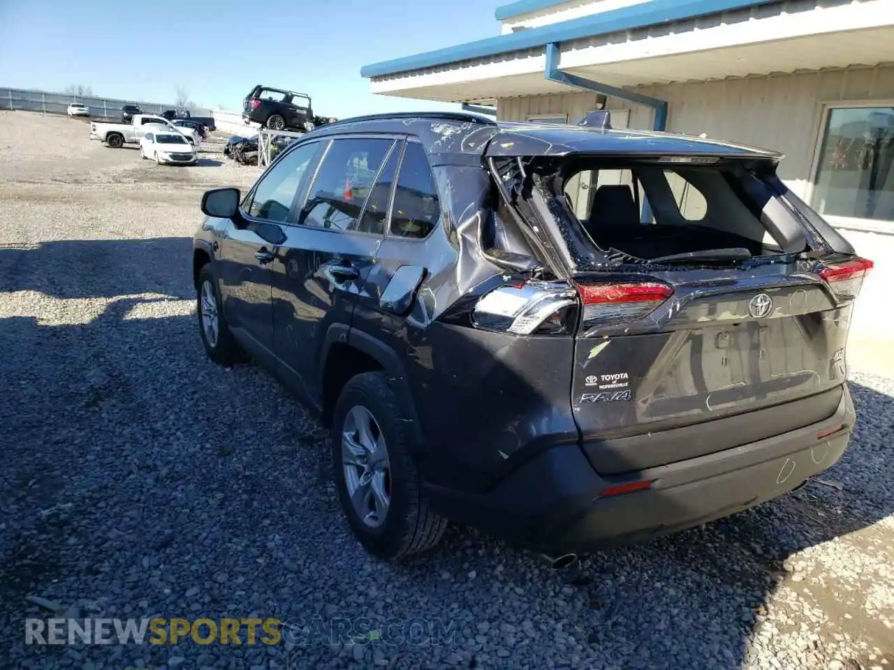3 Photograph of a damaged car JTMP1RFV2LD060510 TOYOTA RAV4 2020
