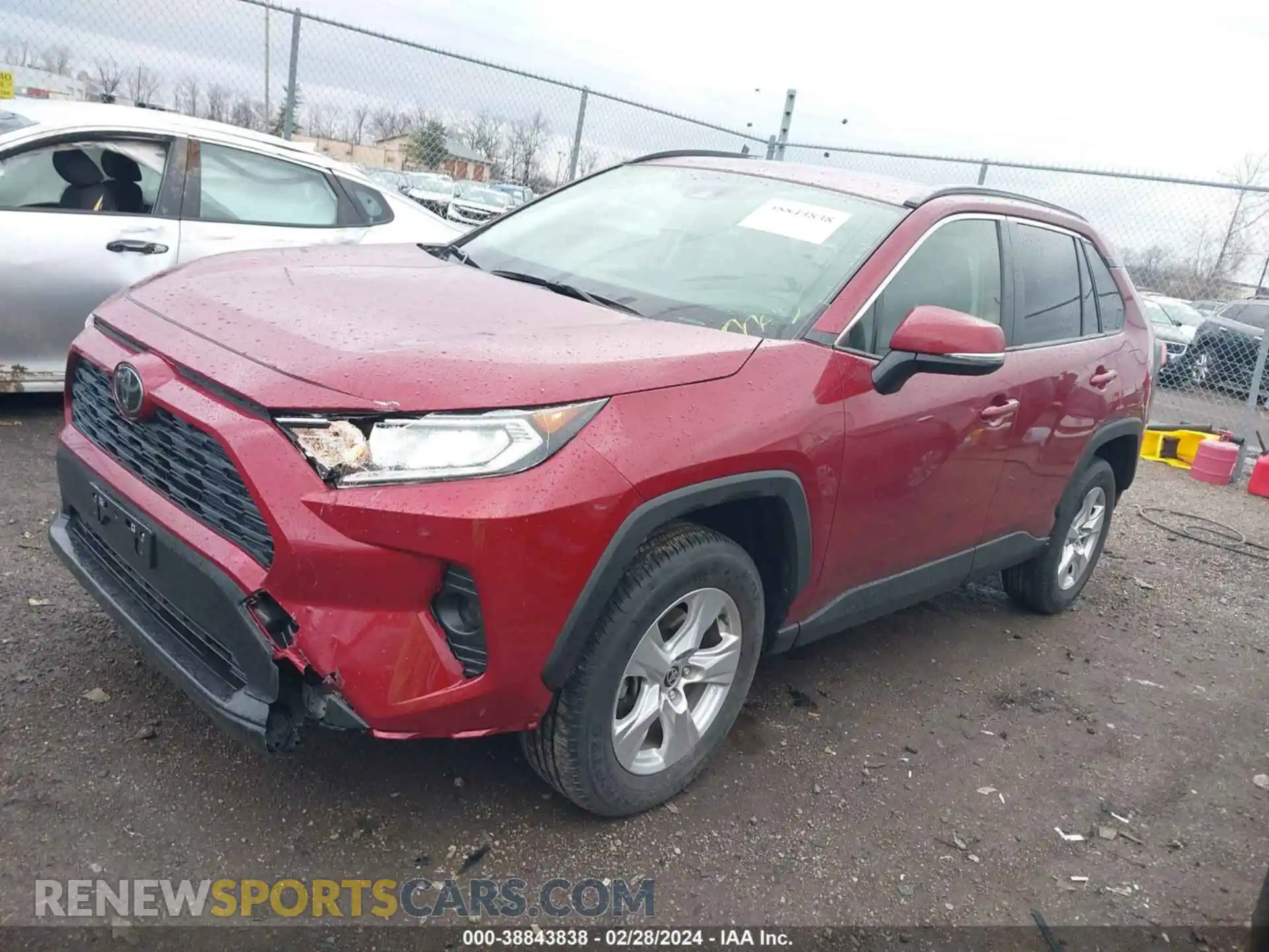 2 Photograph of a damaged car JTMP1RFV2LD062001 TOYOTA RAV4 2020