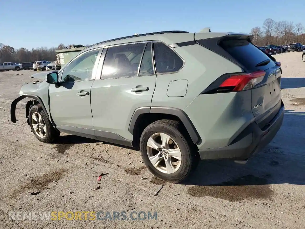 2 Photograph of a damaged car JTMP1RFV2LJ034815 TOYOTA RAV4 2020
