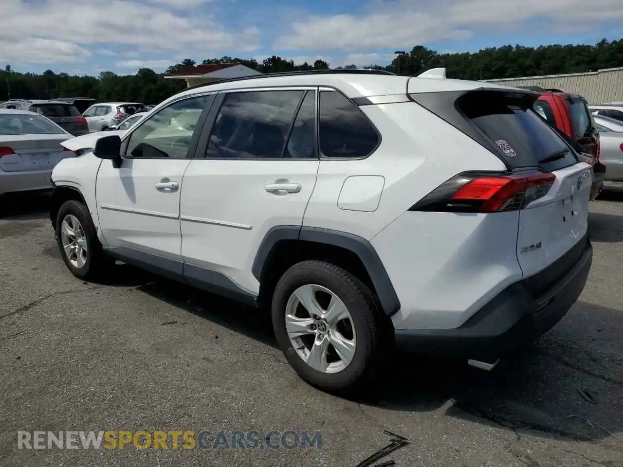 2 Photograph of a damaged car JTMP1RFV5LD524941 TOYOTA RAV4 2020