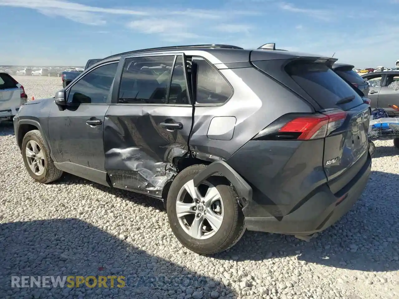2 Photograph of a damaged car JTMP1RFV6LD055763 TOYOTA RAV4 2020