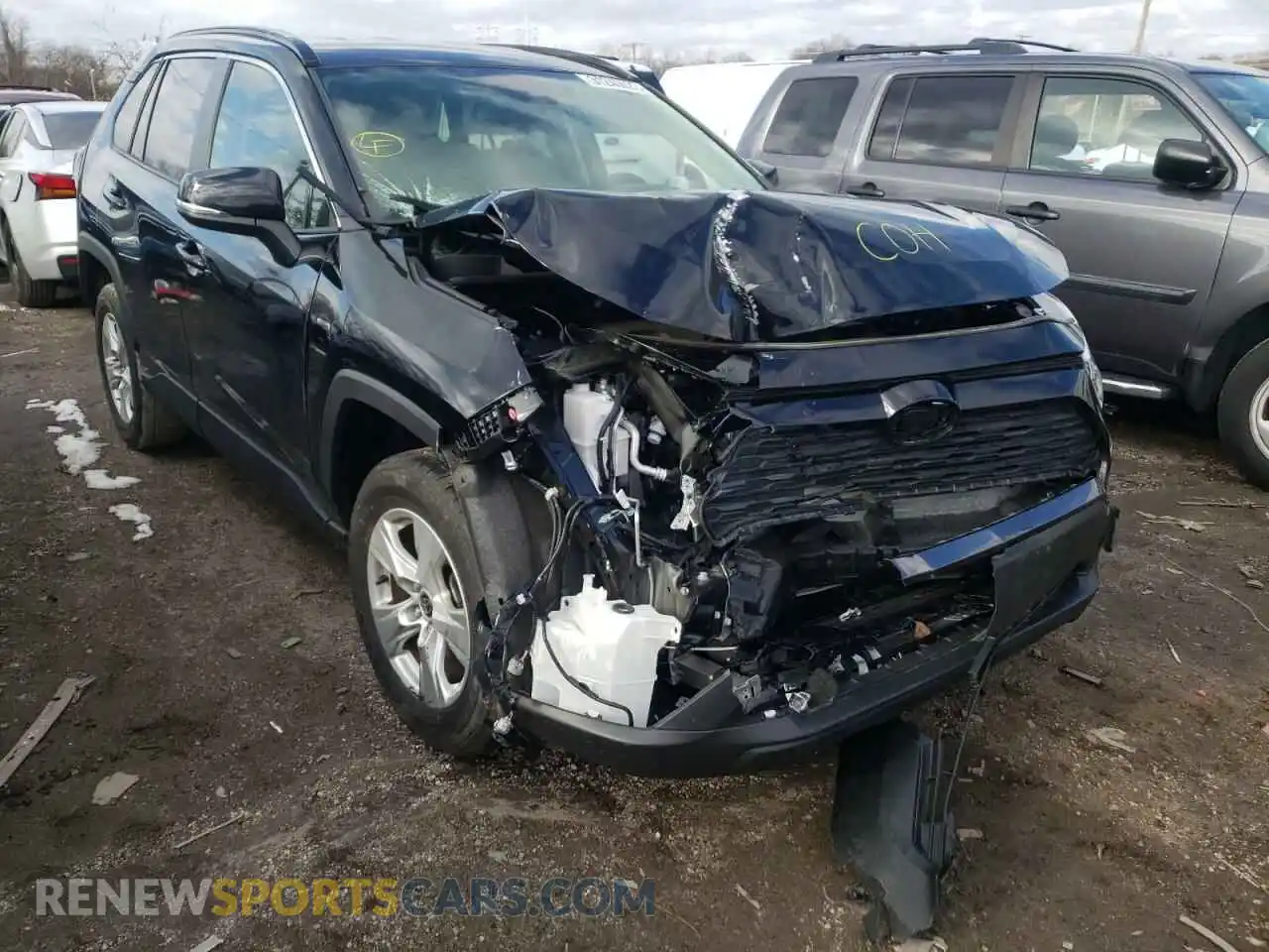1 Photograph of a damaged car JTMP1RFV6LD059540 TOYOTA RAV4 2020