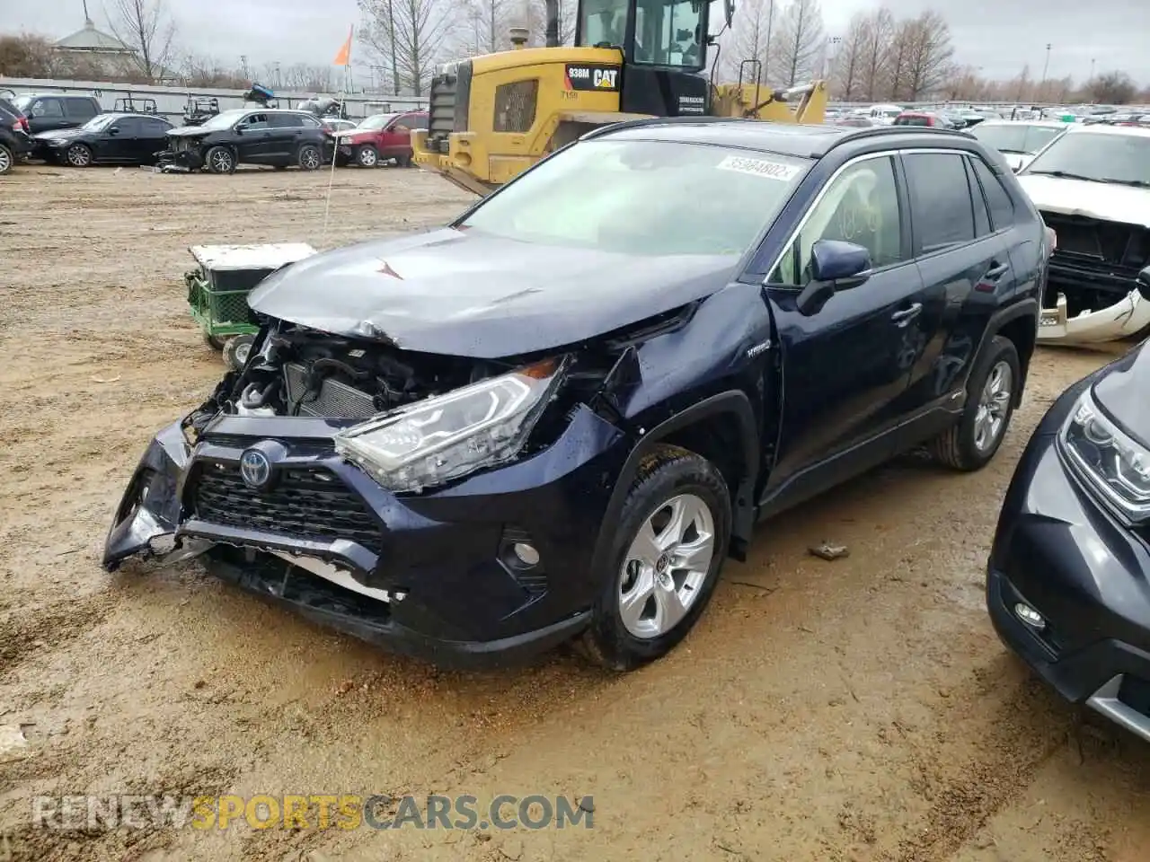 2 Photograph of a damaged car JTMR6RFV0LD001868 TOYOTA RAV4 2020