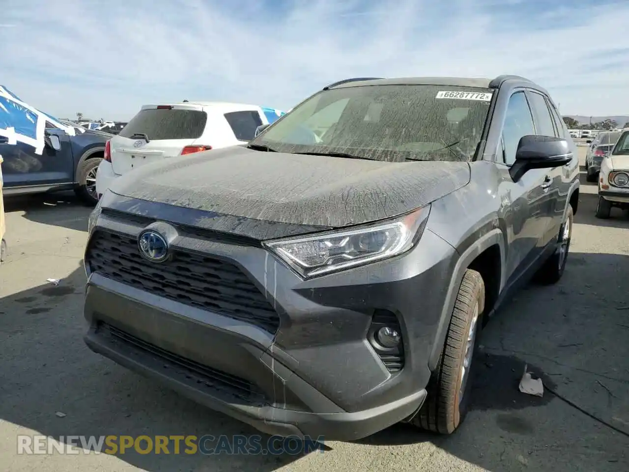 2 Photograph of a damaged car JTMRWRFV3LD048991 TOYOTA RAV4 2020