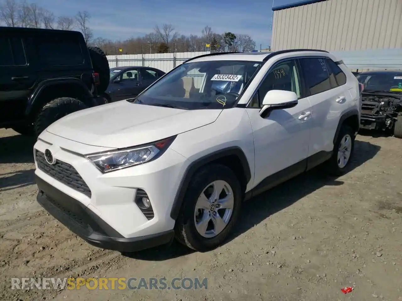 2 Фотография поврежденного автомобиля JTMW1RFV0LD046097 TOYOTA RAV4 2020