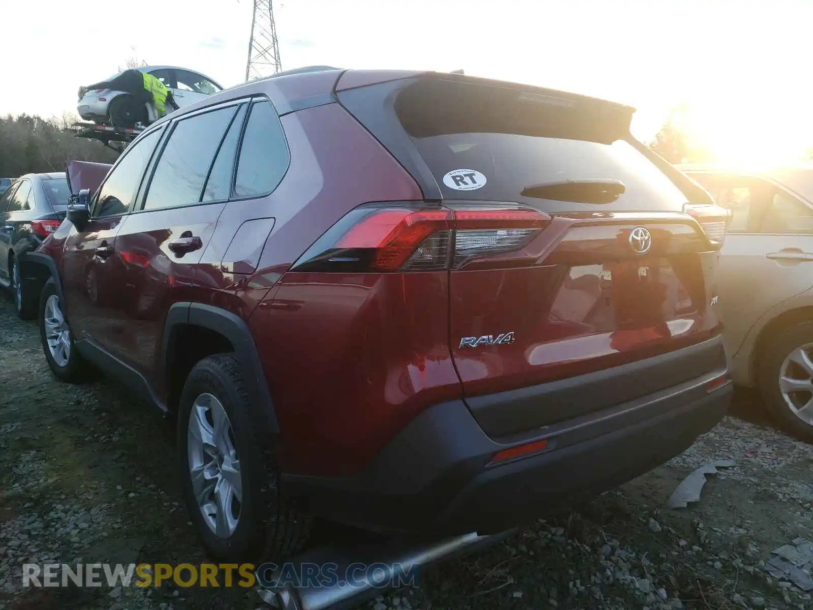 3 Photograph of a damaged car JTMW1RFV0LD056564 TOYOTA RAV4 2020