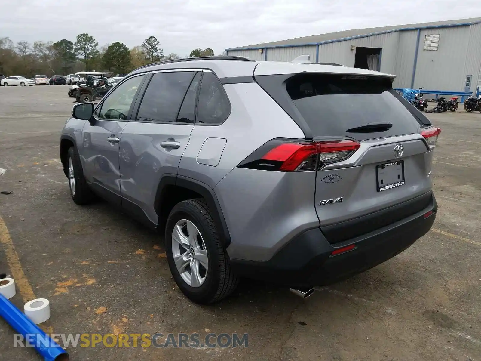 3 Photograph of a damaged car JTMW1RFV1LD047257 TOYOTA RAV4 2020