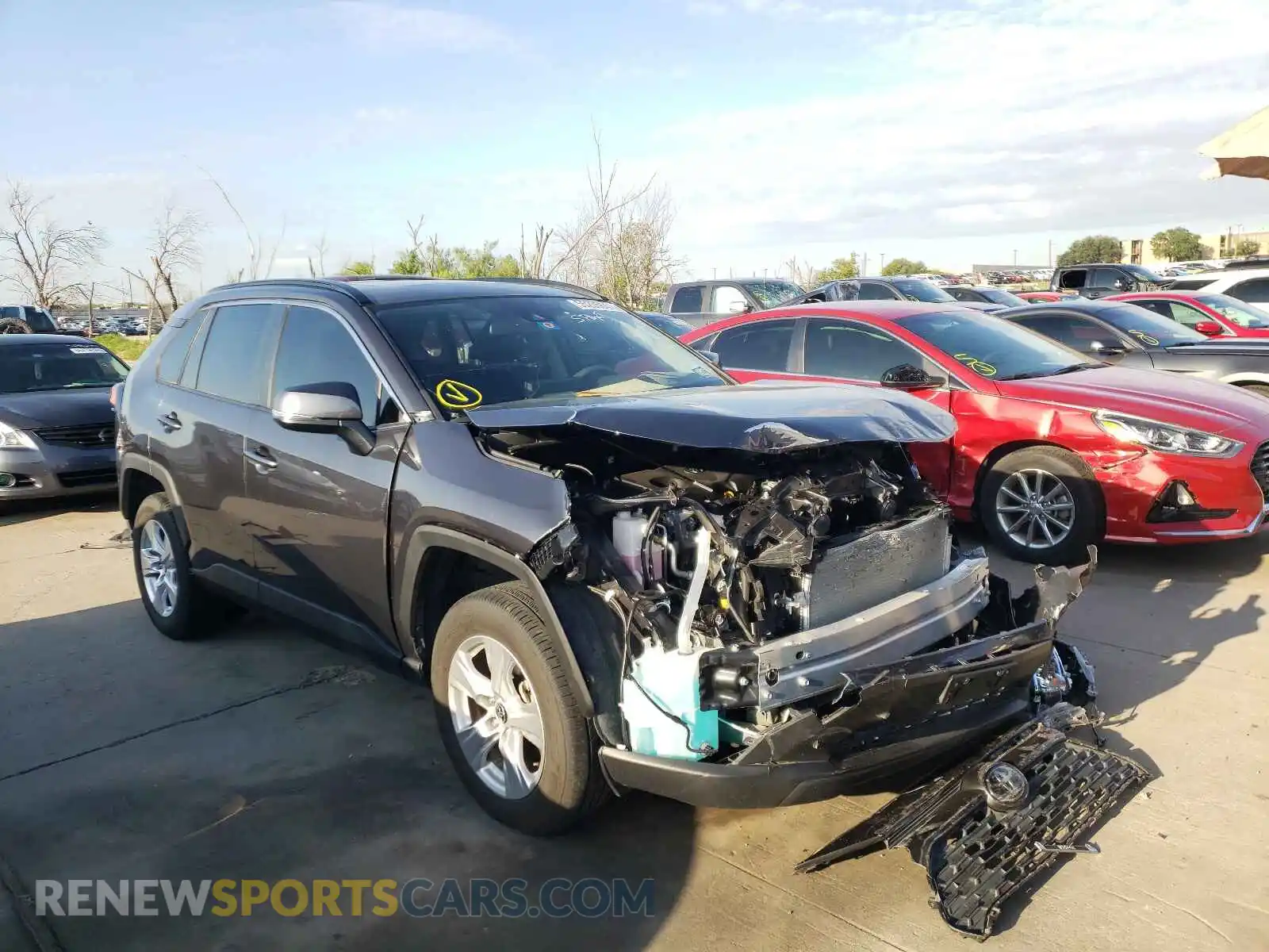 1 fotografías del automóvil dañado JTMW1RFV2LJ019002 TOYOTA RAV4 2020