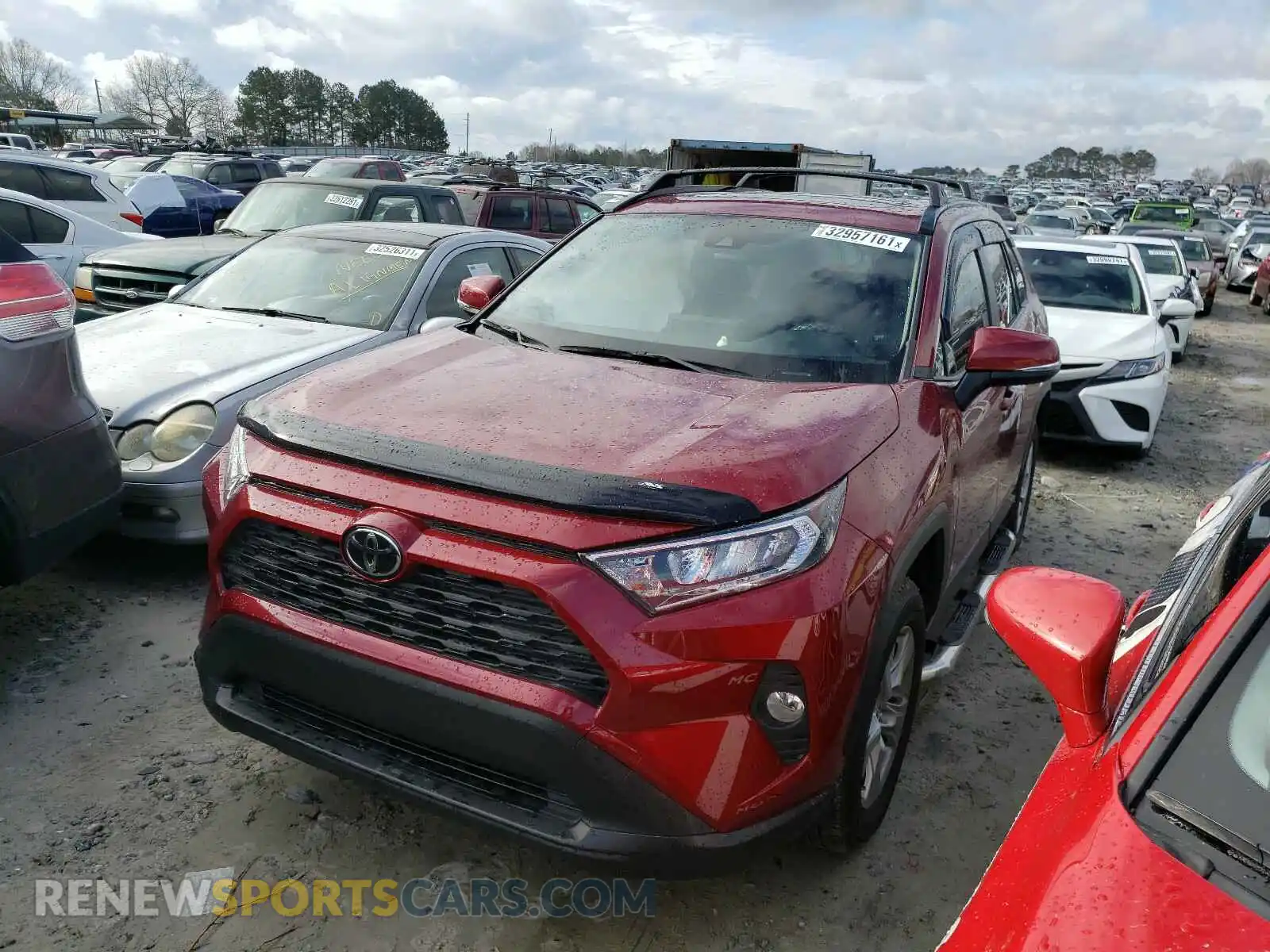 2 Photograph of a damaged car JTMW1RFV4LD521301 TOYOTA RAV4 2020