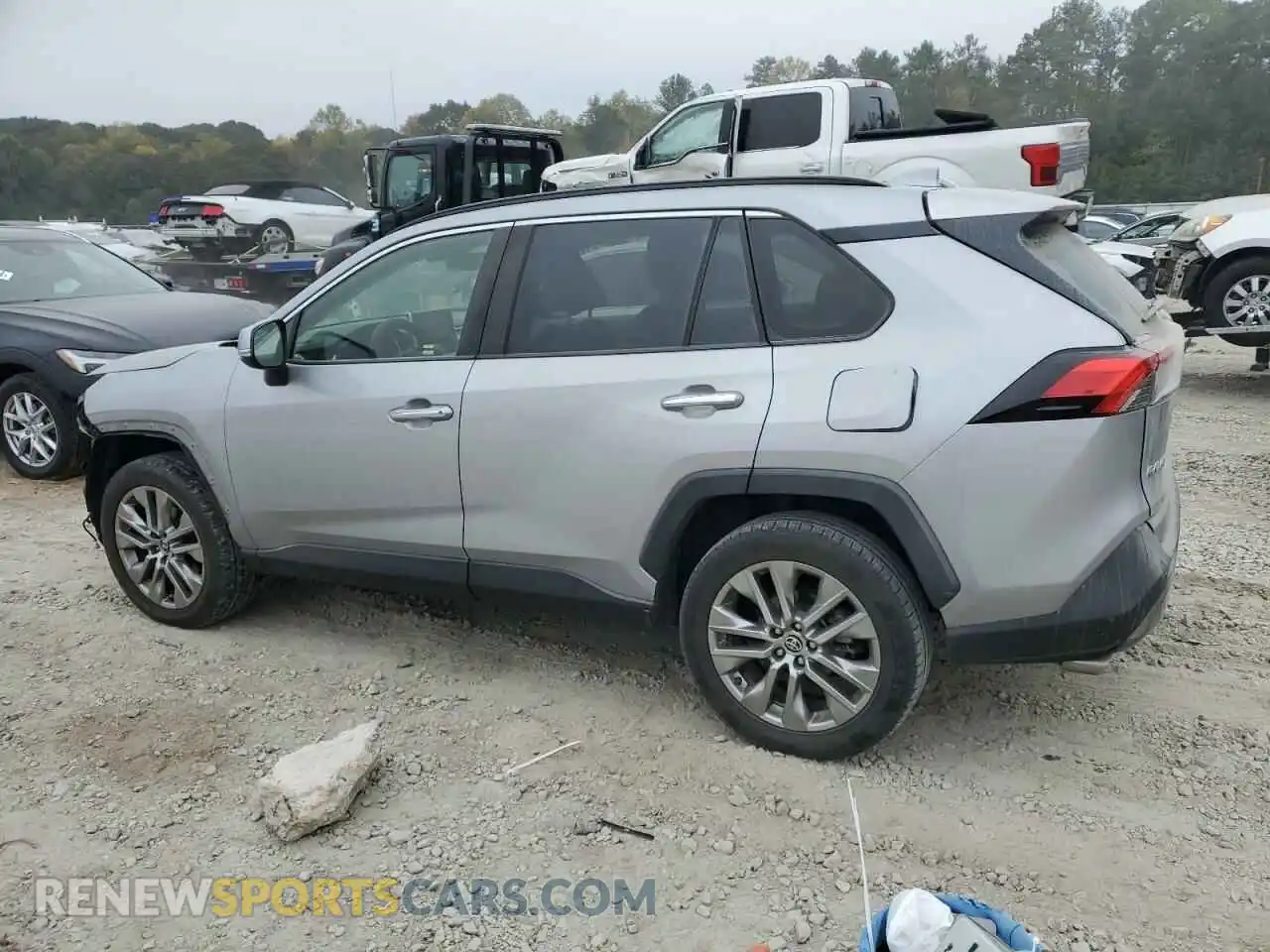 2 Photograph of a damaged car JTMY1RFV2LD045462 TOYOTA RAV4 2020