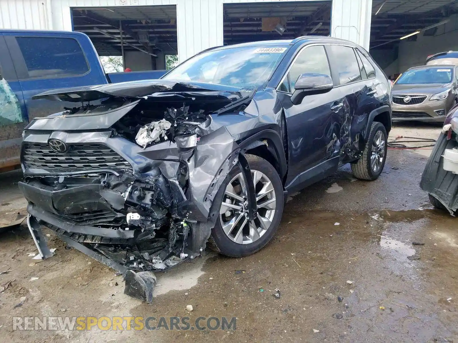 2 Photograph of a damaged car JTMY1RFV2LD518194 TOYOTA RAV4 2020