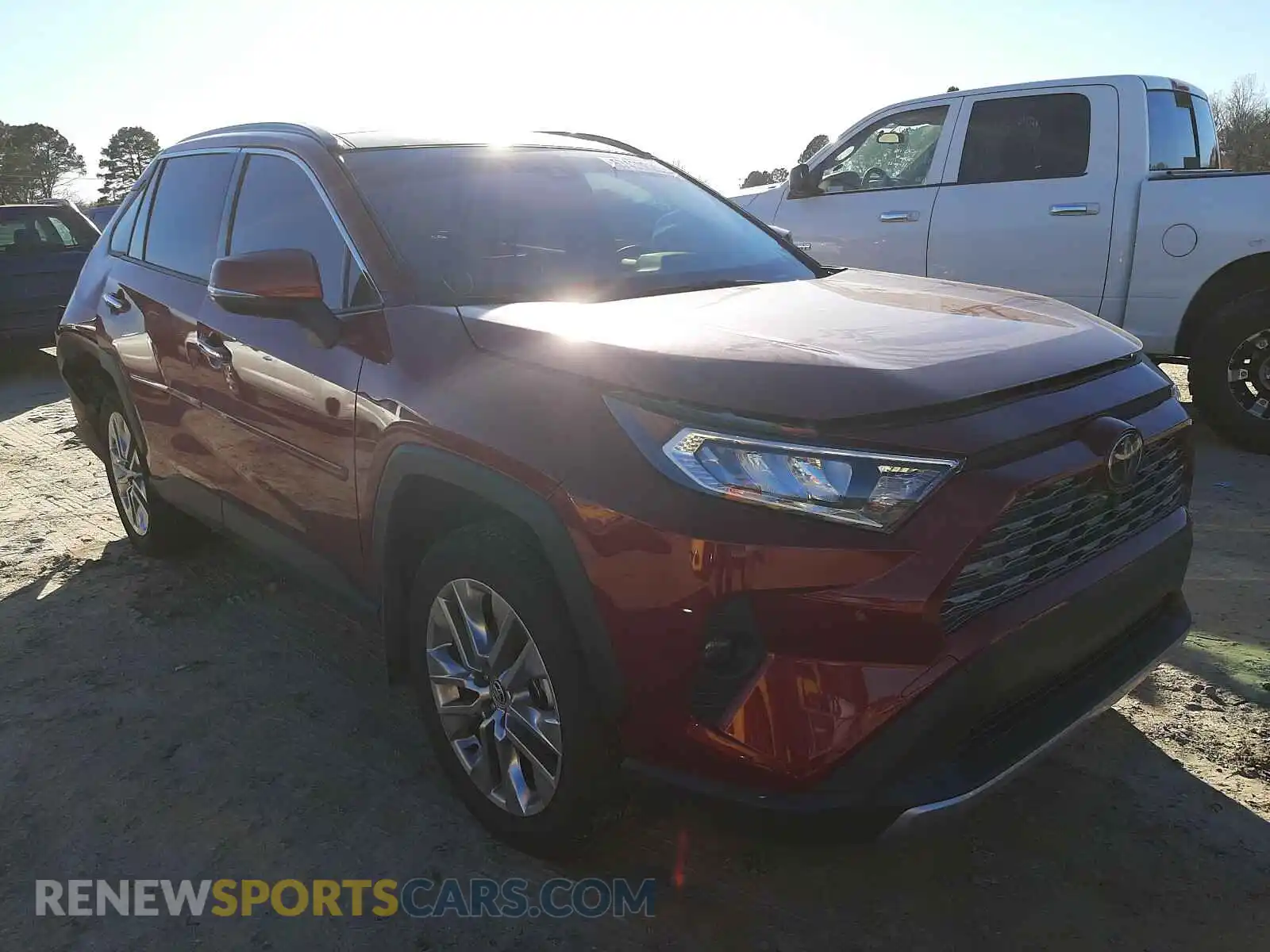 1 Photograph of a damaged car JTMY1RFV2LD519622 TOYOTA RAV4 2020