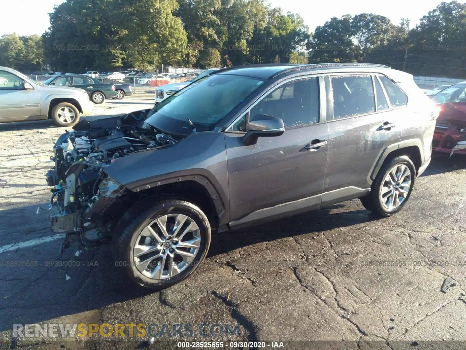 2 Photograph of a damaged car JTMY1RFV3LD517748 TOYOTA RAV4 2020