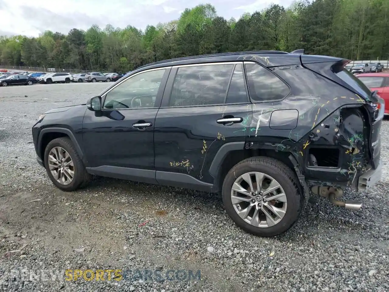 2 Photograph of a damaged car JTMY1RFV7LD518224 TOYOTA RAV4 2020