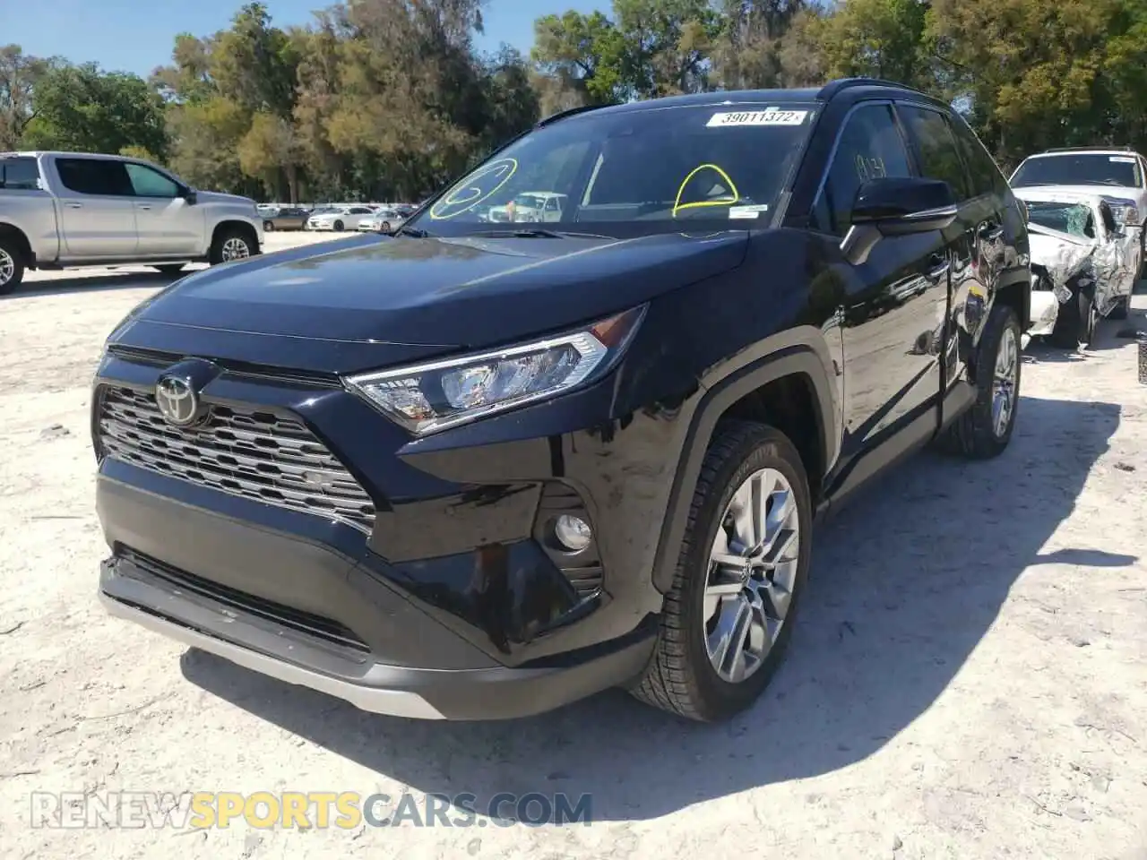 2 fotografías del automóvil dañado JTMY1RFV9LD046091 TOYOTA RAV4 2020