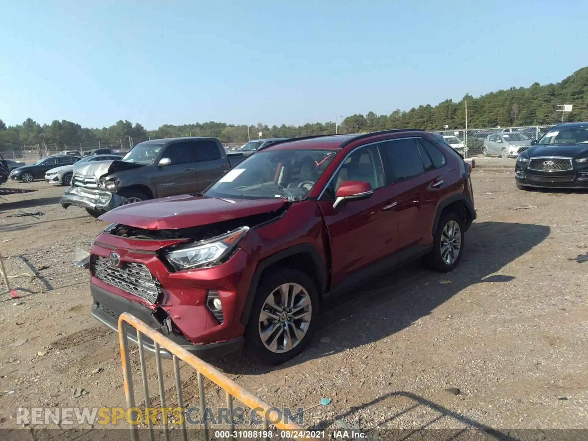 2 Photograph of a damaged car JTMY1RFVXLD052384 TOYOTA RAV4 2020
