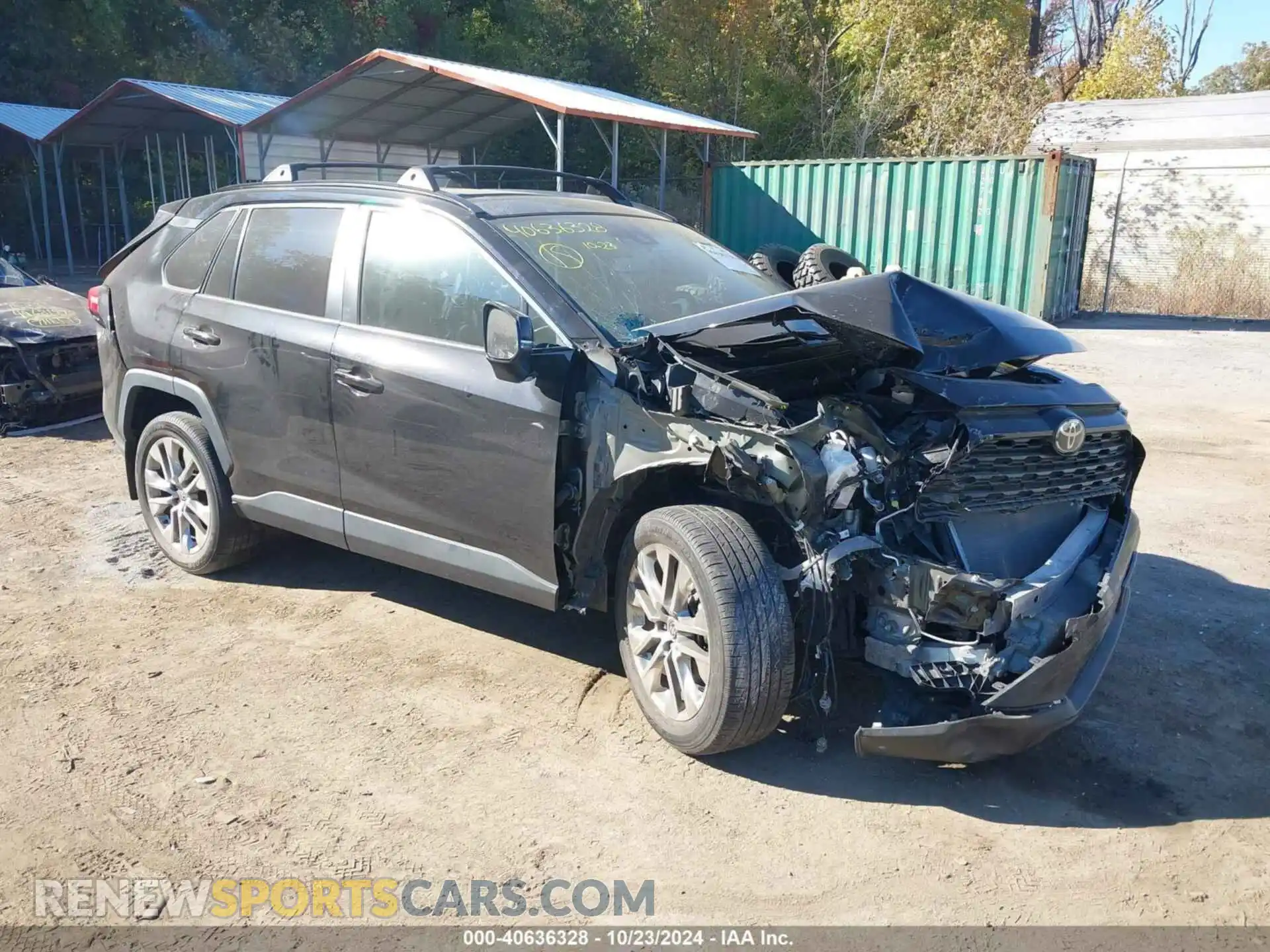 1 Photograph of a damaged car 2T3A1RFV0MC193889 TOYOTA RAV4 2021