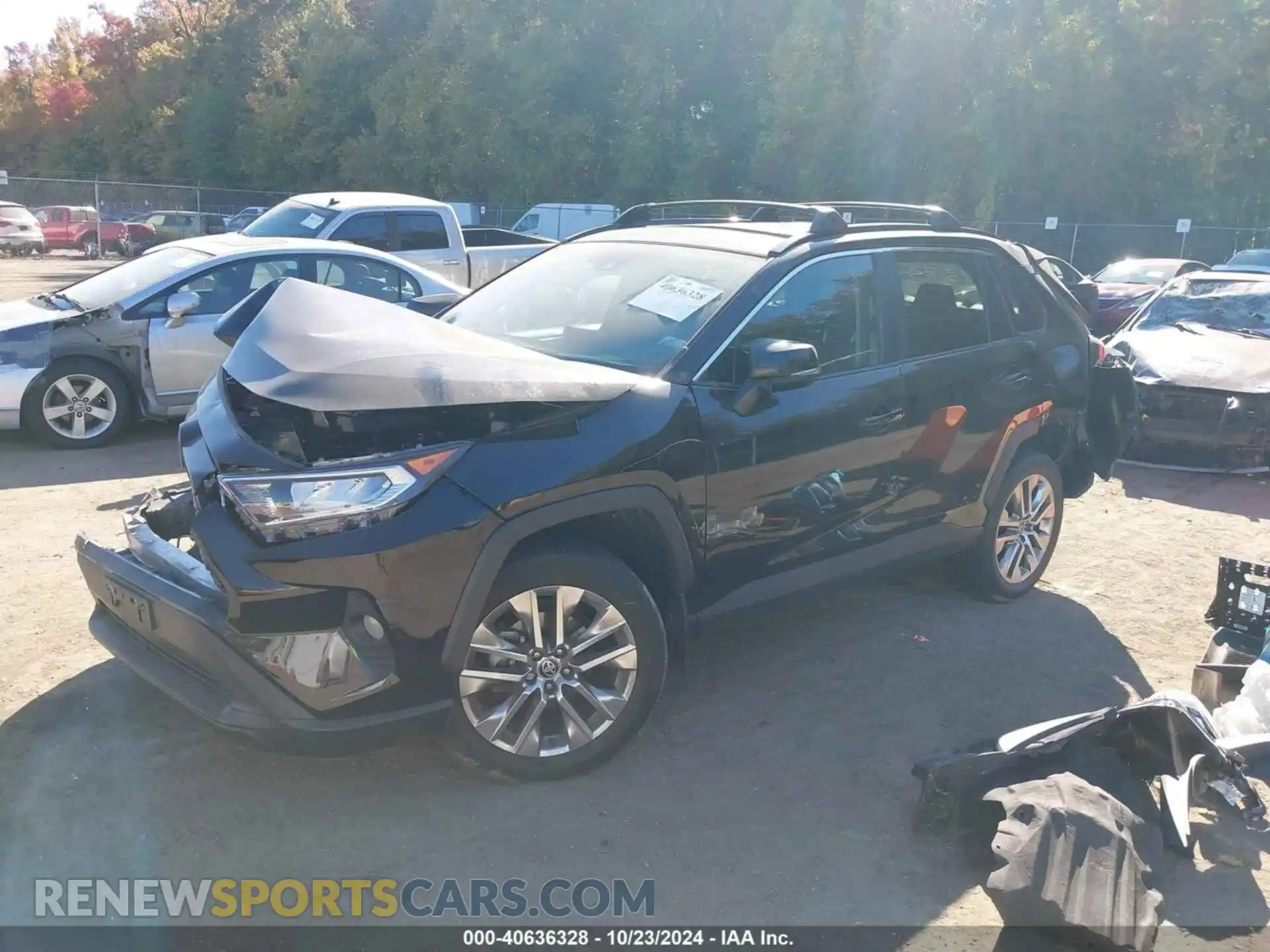 2 Photograph of a damaged car 2T3A1RFV0MC193889 TOYOTA RAV4 2021