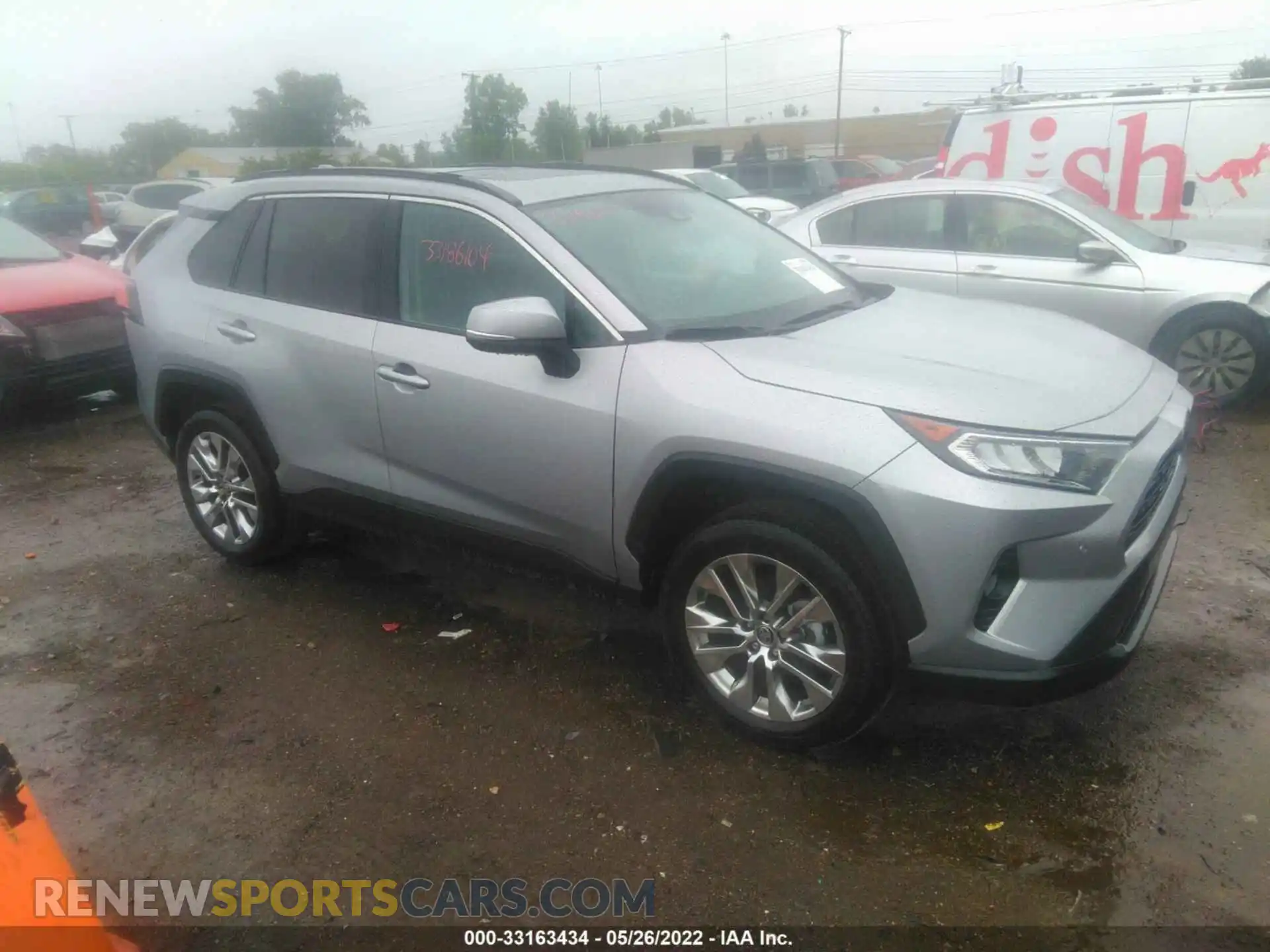 1 Фотография поврежденного автомобиля 2T3A1RFV0MC239253 TOYOTA RAV4 2021