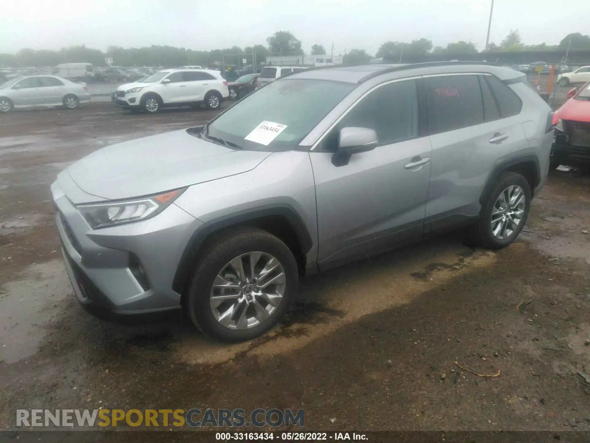 2 Фотография поврежденного автомобиля 2T3A1RFV0MC239253 TOYOTA RAV4 2021