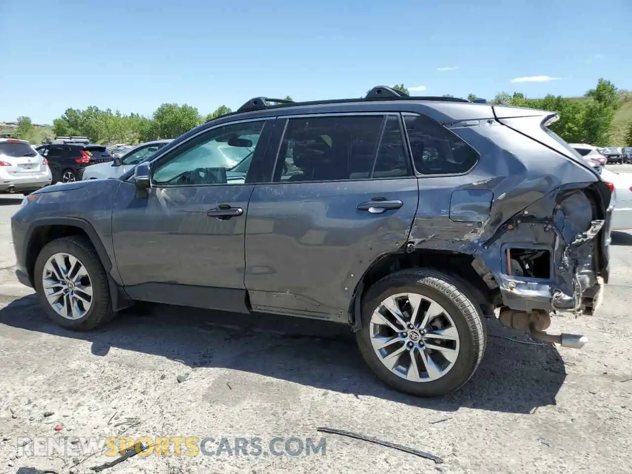 2 Photograph of a damaged car 2T3A1RFV1MC238029 TOYOTA RAV4 2021