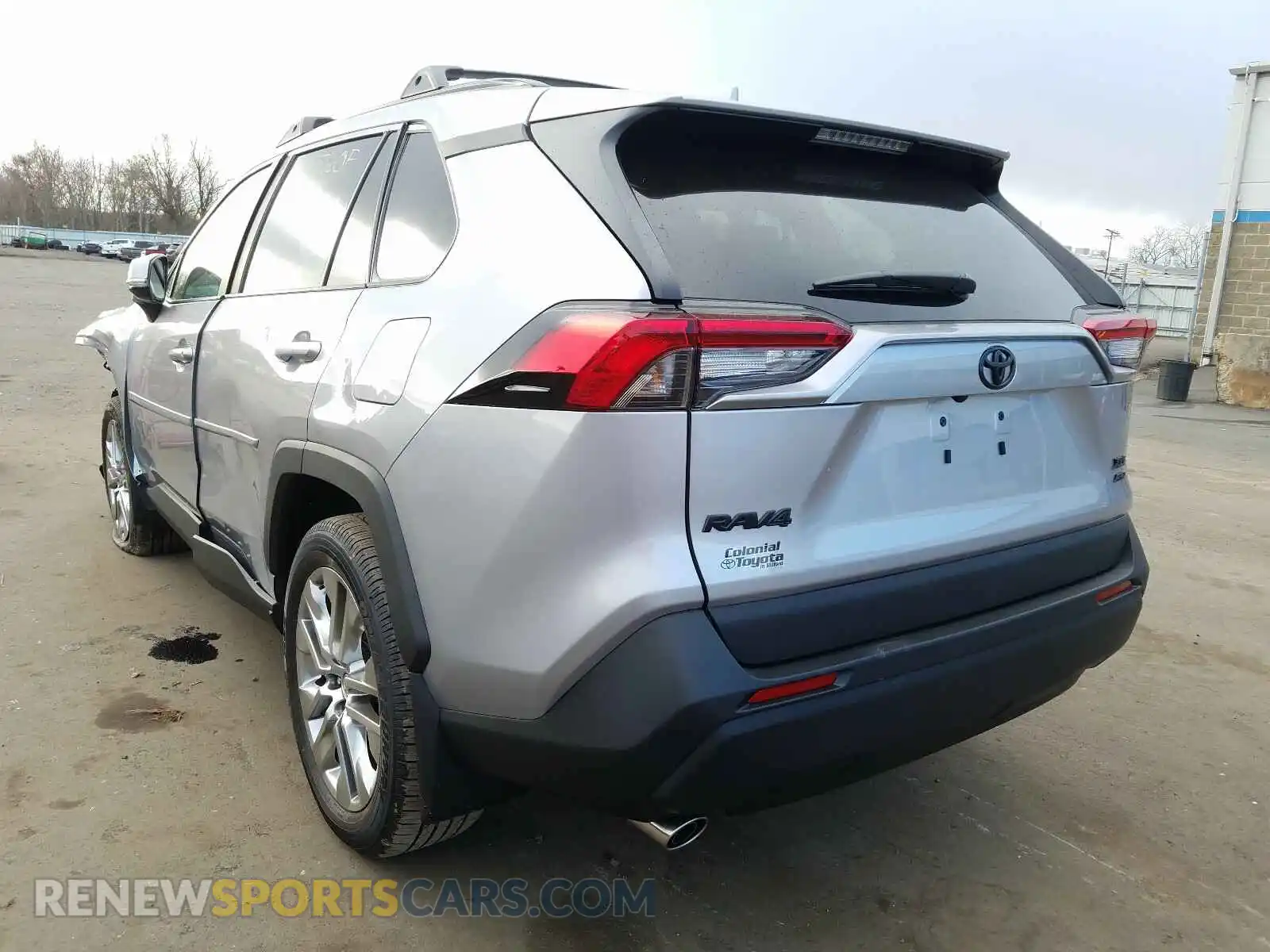 3 fotografías del automóvil dañado 2T3A1RFV2MC162806 TOYOTA RAV4 2021