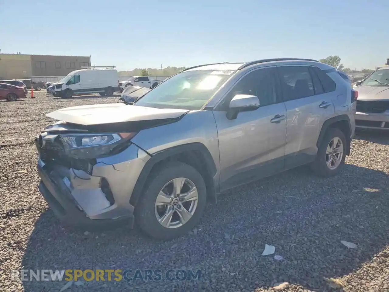 1 Photograph of a damaged car 2T3A1RFV3MC180537 TOYOTA RAV4 2021