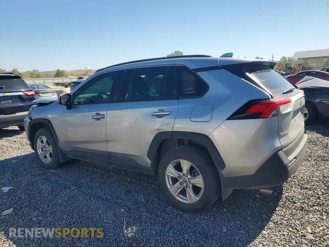 2 Photograph of a damaged car 2T3A1RFV3MC180537 TOYOTA RAV4 2021