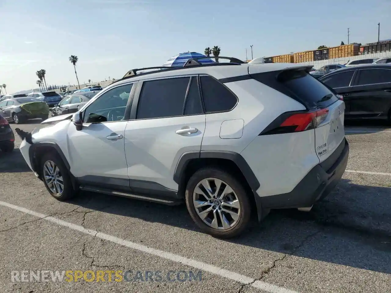 2 Photograph of a damaged car 2T3A1RFV3MW160559 TOYOTA RAV4 2021