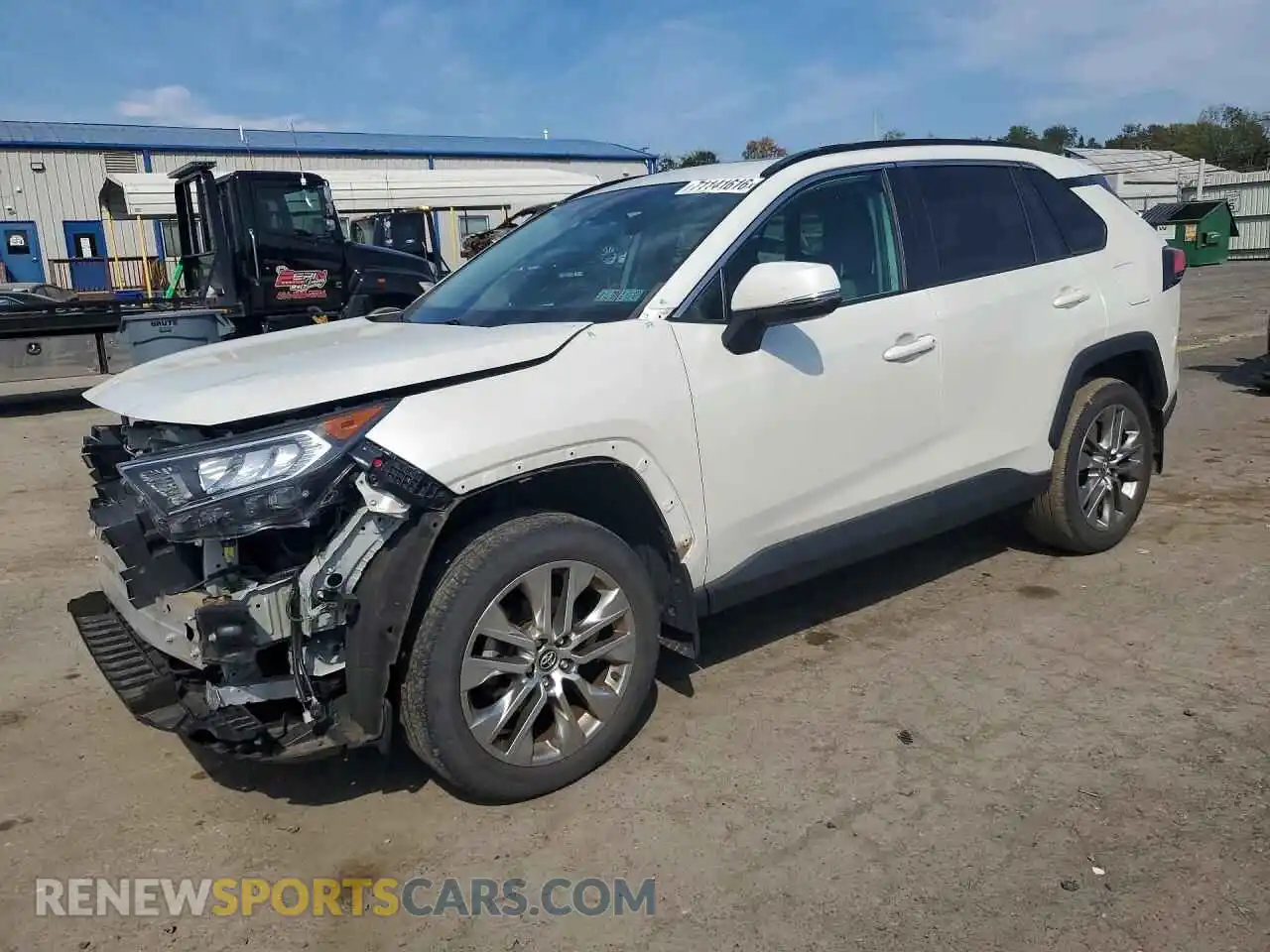1 Фотография поврежденного автомобиля 2T3A1RFV3MW163235 TOYOTA RAV4 2021