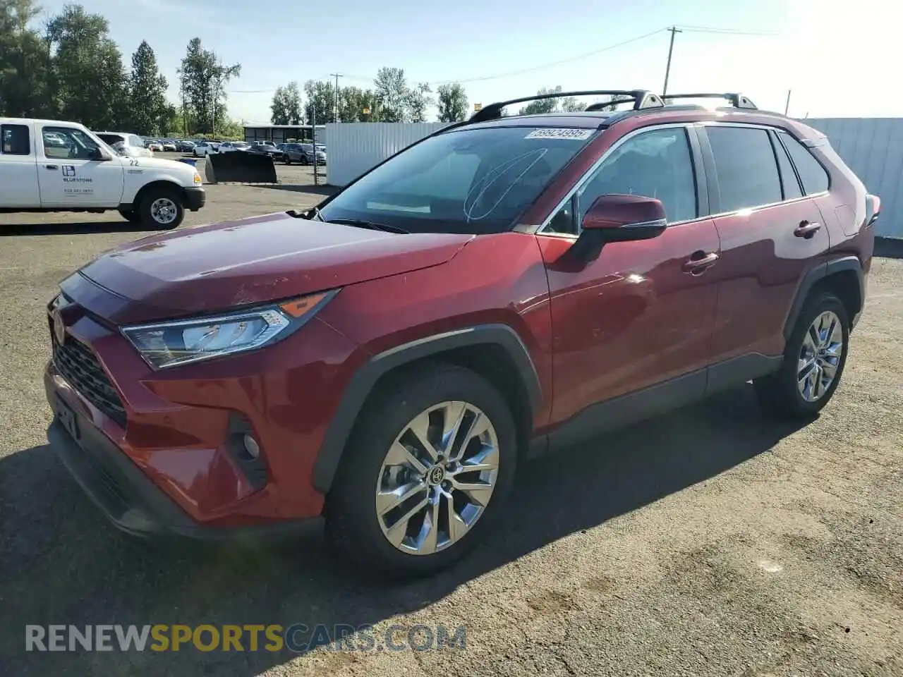 1 Photograph of a damaged car 2T3A1RFV3MW178267 TOYOTA RAV4 2021