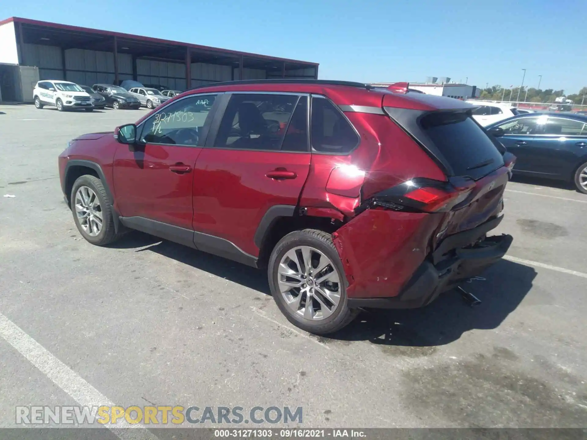 3 Photograph of a damaged car 2T3A1RFV3MW205712 TOYOTA RAV4 2021