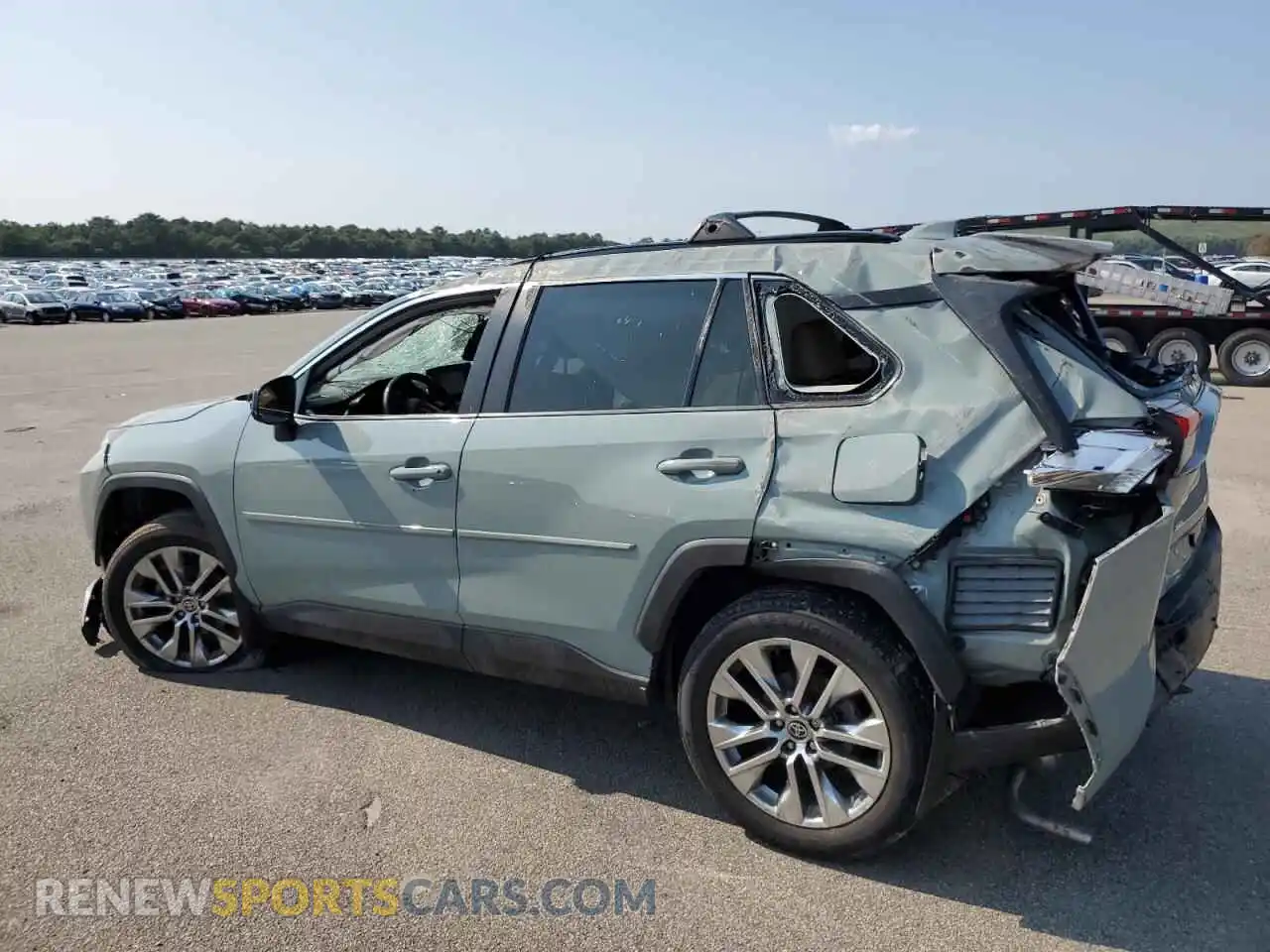 2 Photograph of a damaged car 2T3A1RFV3MW230738 TOYOTA RAV4 2021