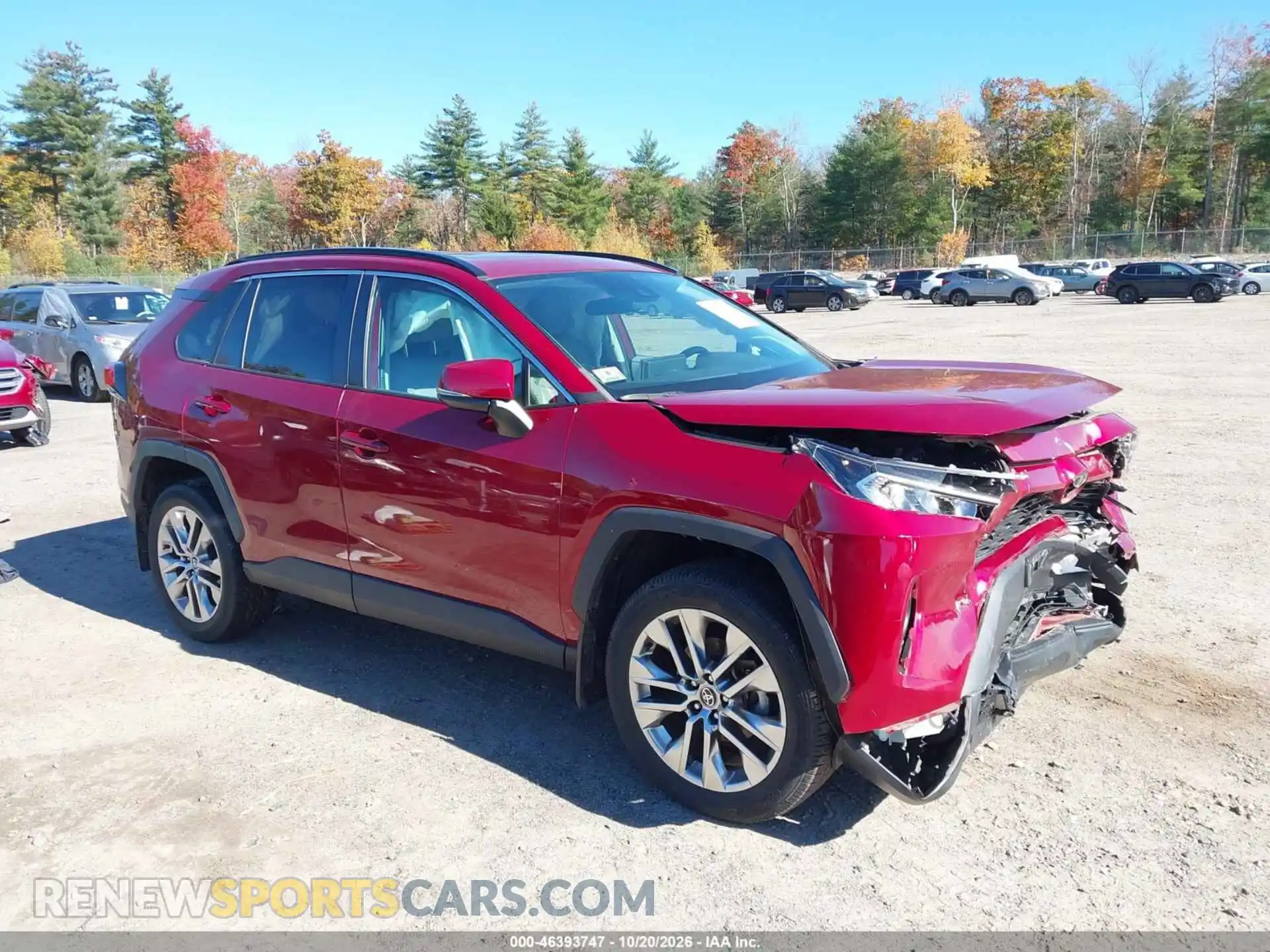 1 Фотография поврежденного автомобиля 2T3A1RFV3MW233610 TOYOTA RAV4 2021