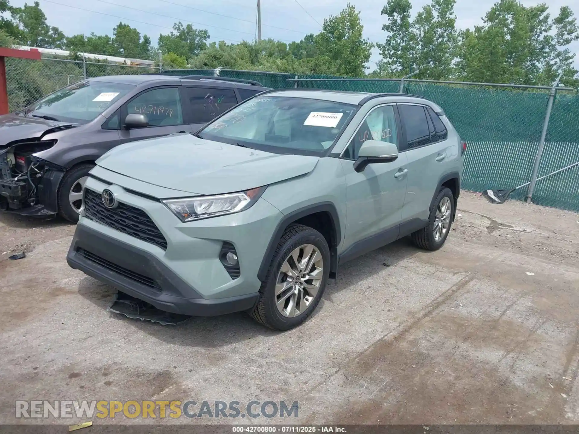 2 Photograph of a damaged car 2T3A1RFV3MW247264 TOYOTA RAV4 2021