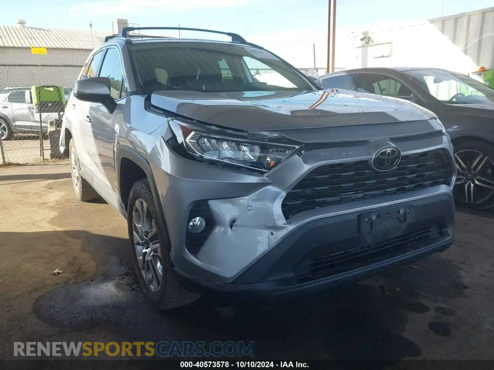 1 Photograph of a damaged car 2T3A1RFV4MC184645 TOYOTA RAV4 2021