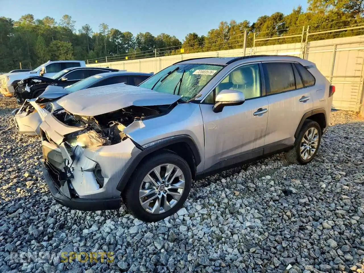 1 Фотография поврежденного автомобиля 2T3A1RFV4MC251048 TOYOTA RAV4 2021