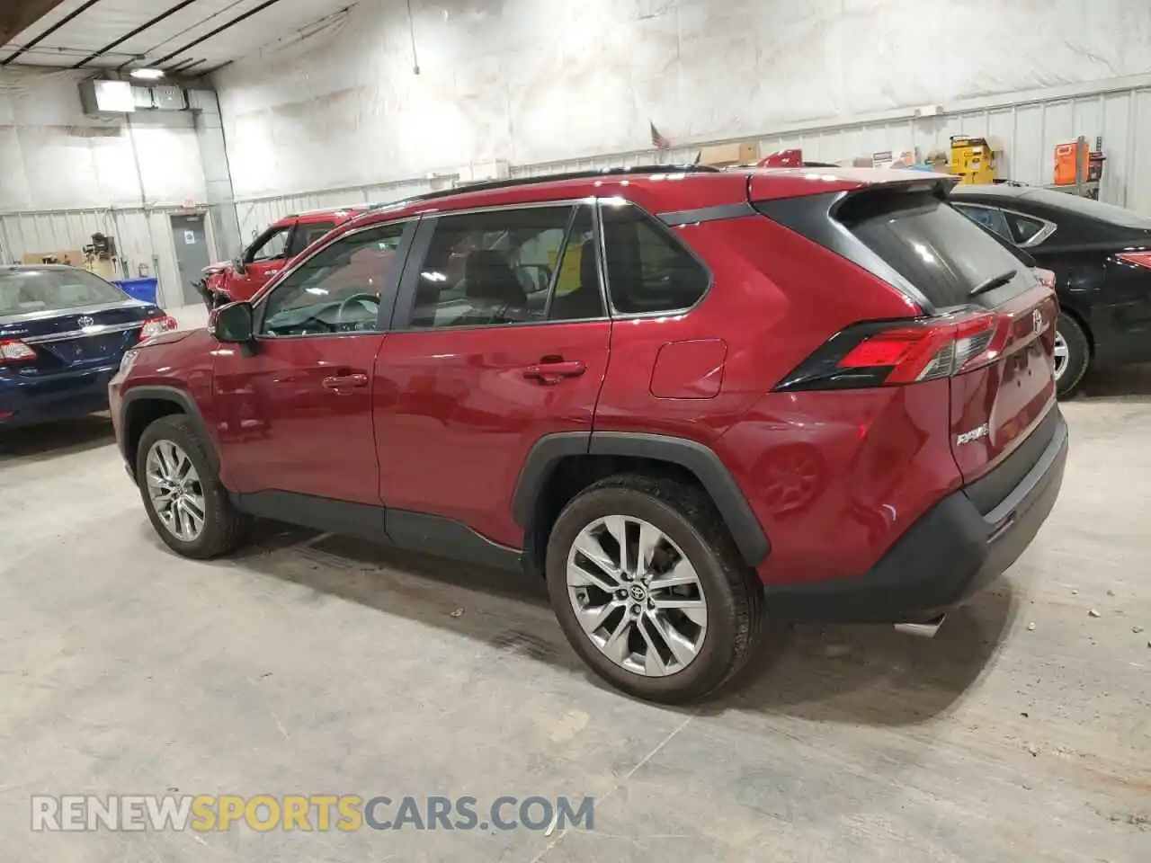 2 Photograph of a damaged car 2T3A1RFV4MW177385 TOYOTA RAV4 2021