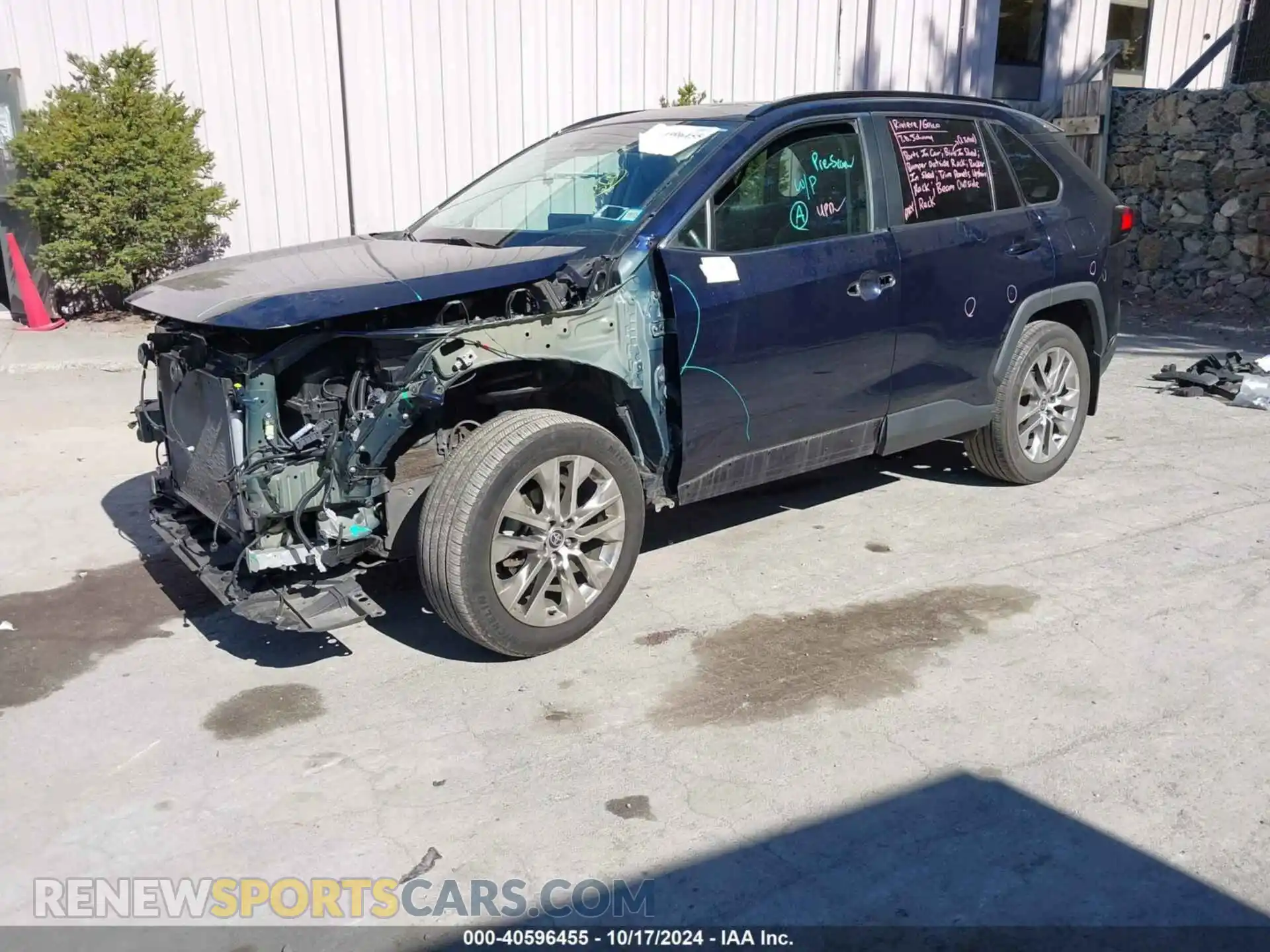 2 Photograph of a damaged car 2T3A1RFV4MW208229 TOYOTA RAV4 2021