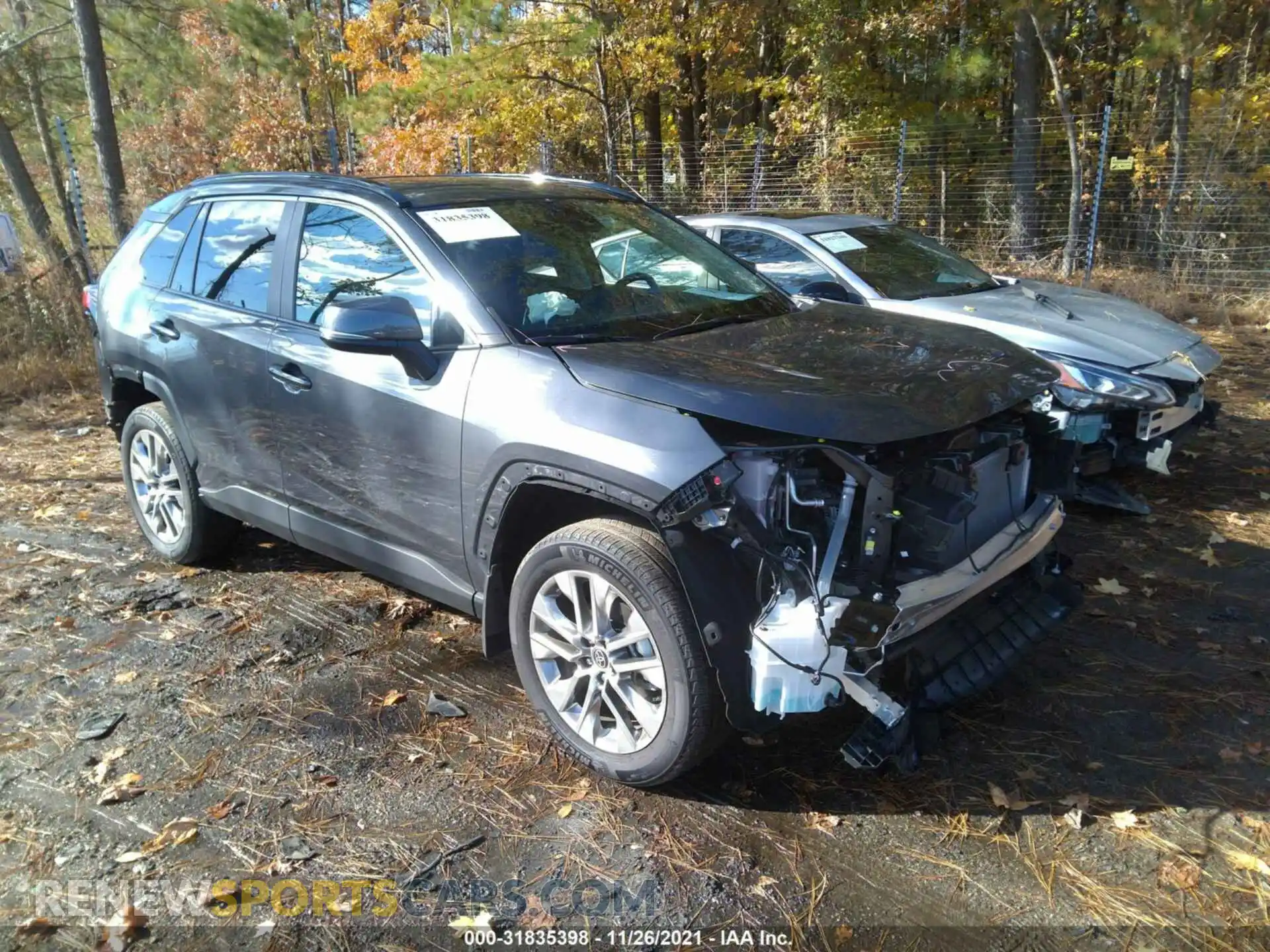1 fotografías del automóvil dañado 2T3A1RFV4MW209686 TOYOTA RAV4 2021