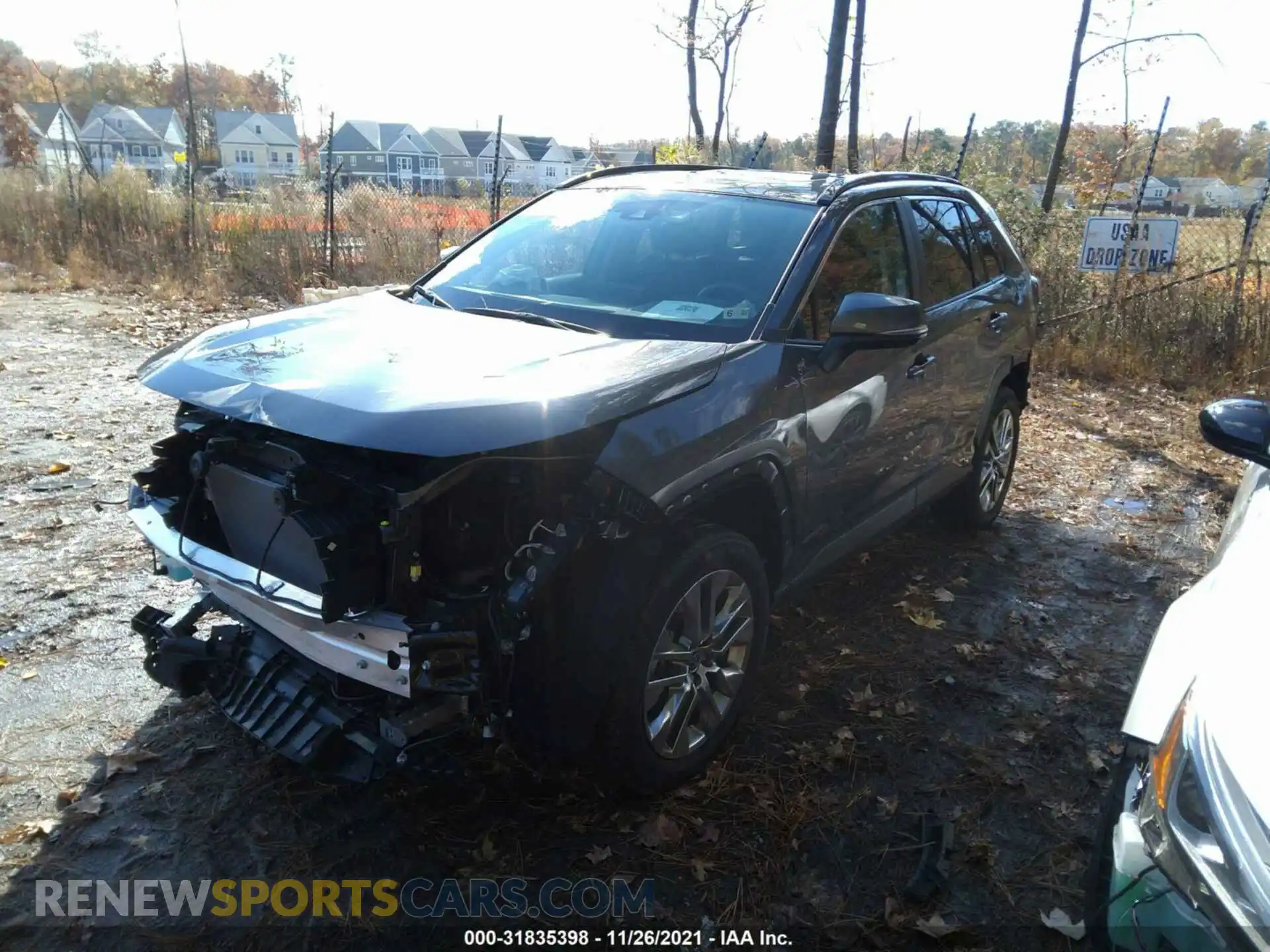 2 fotografías del automóvil dañado 2T3A1RFV4MW209686 TOYOTA RAV4 2021